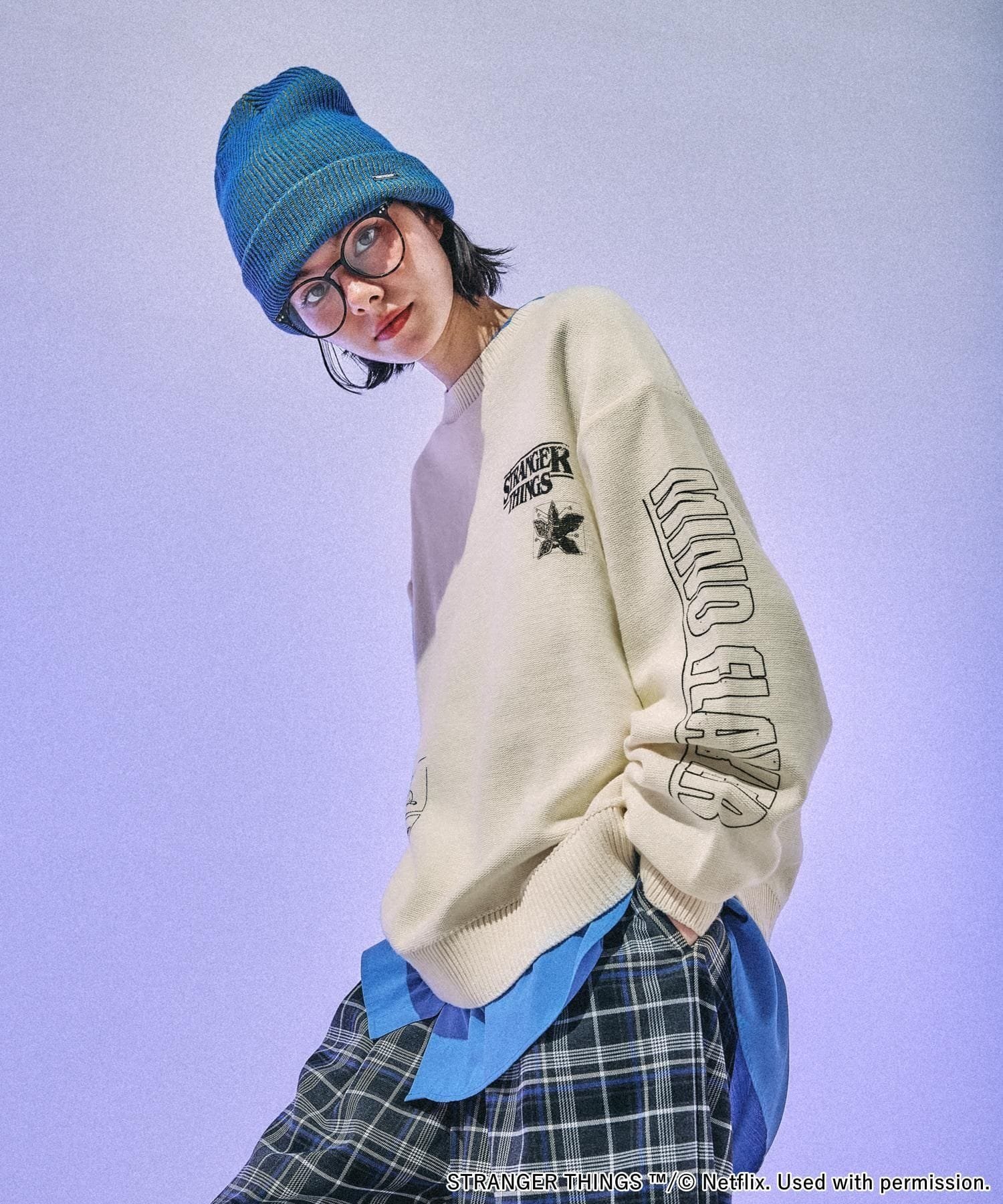 niko and ｜【STRANGER THINGS】コラボ アソートモチーフニット