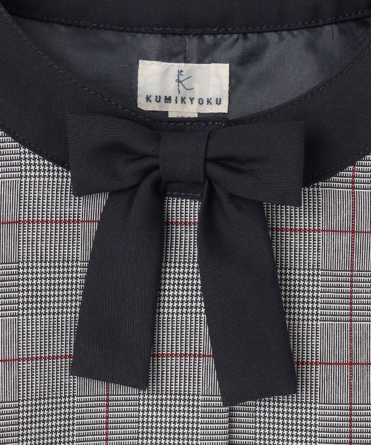 組曲｜【110-140cm】グレンチェックジャケット&プリーツワンピース