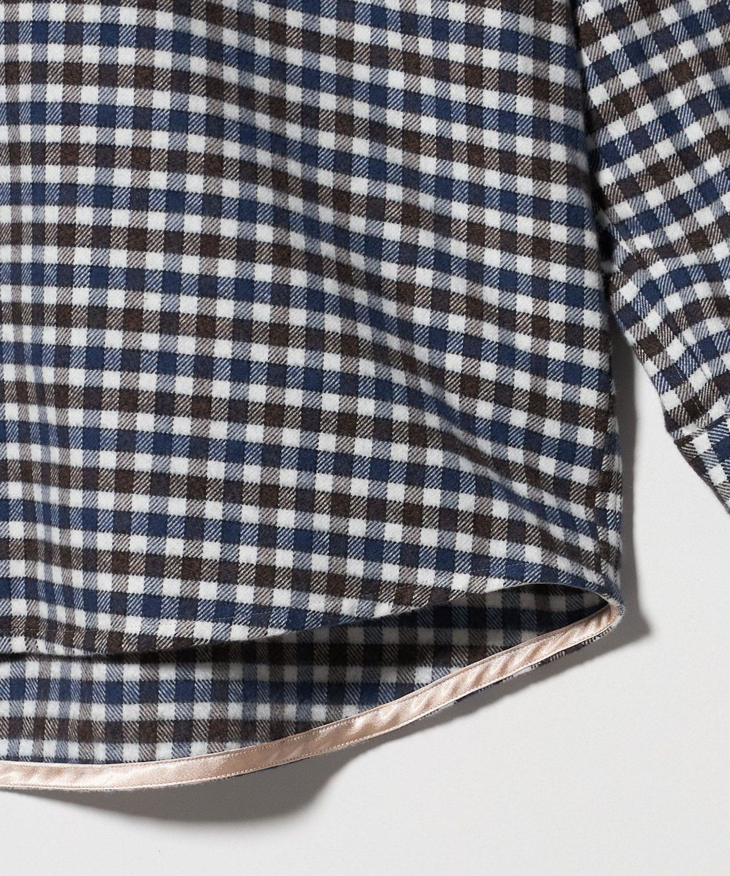 6 rokubeautyandyouth コットンチェックシャツ BEAUTY&YOUTH UNITED ARROWS｜<6(ROKU)>コットン チェック シャツ