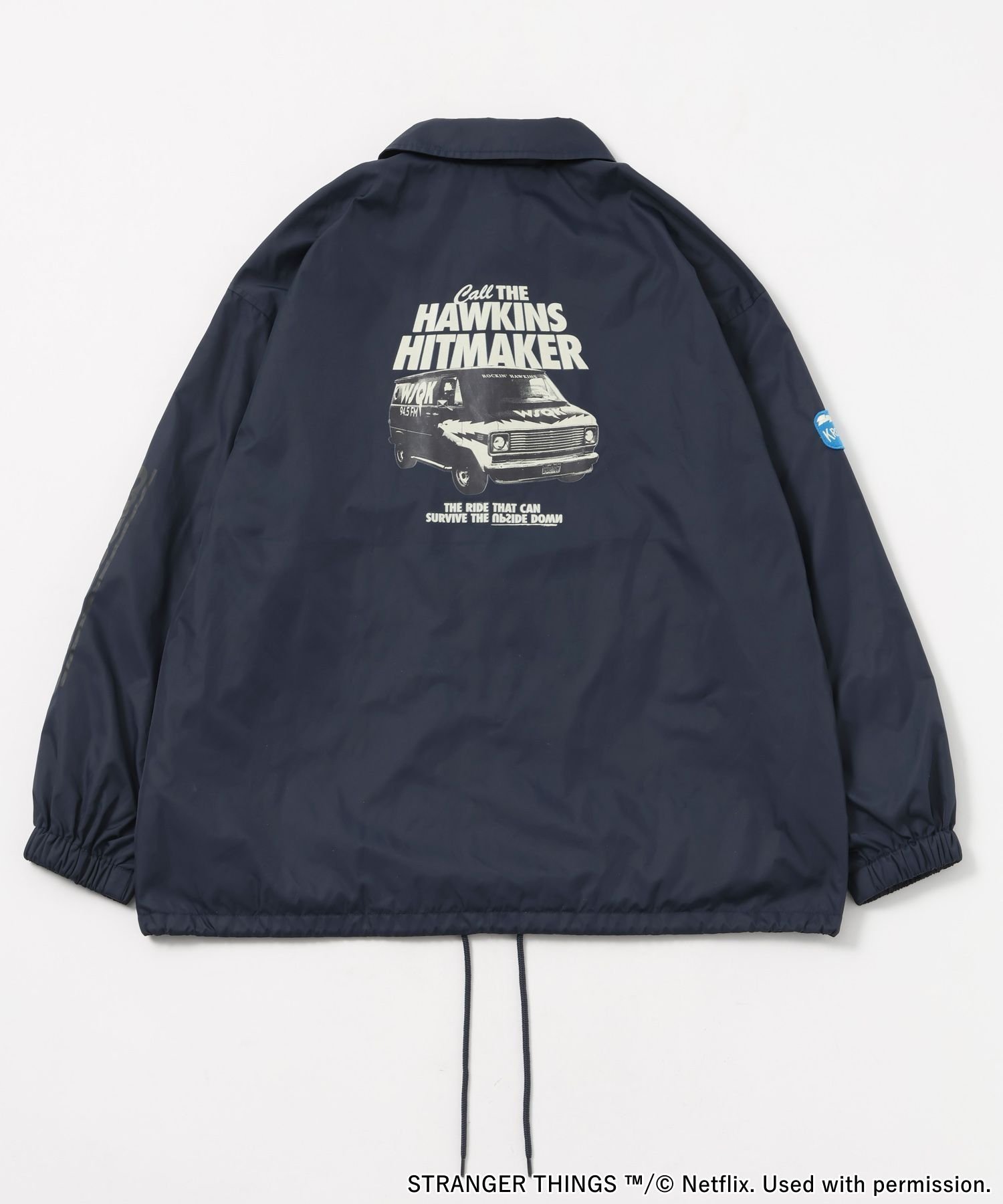 niko and ｜【STRANGER THINGS】コラボ アソートコーチジャケット