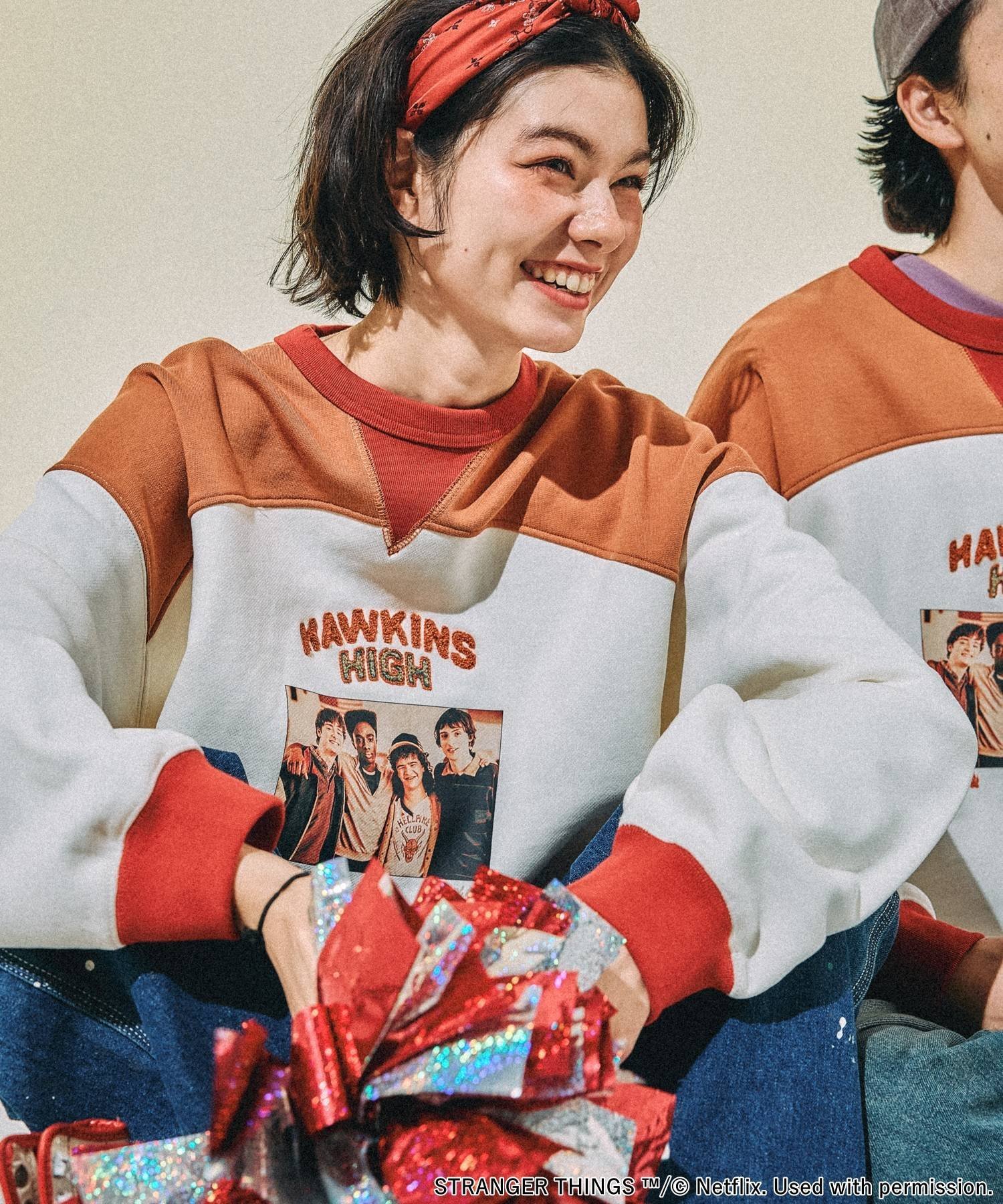 niko and ｜【STRANGER THINGS】コラボ配色スウェット | Rakuten