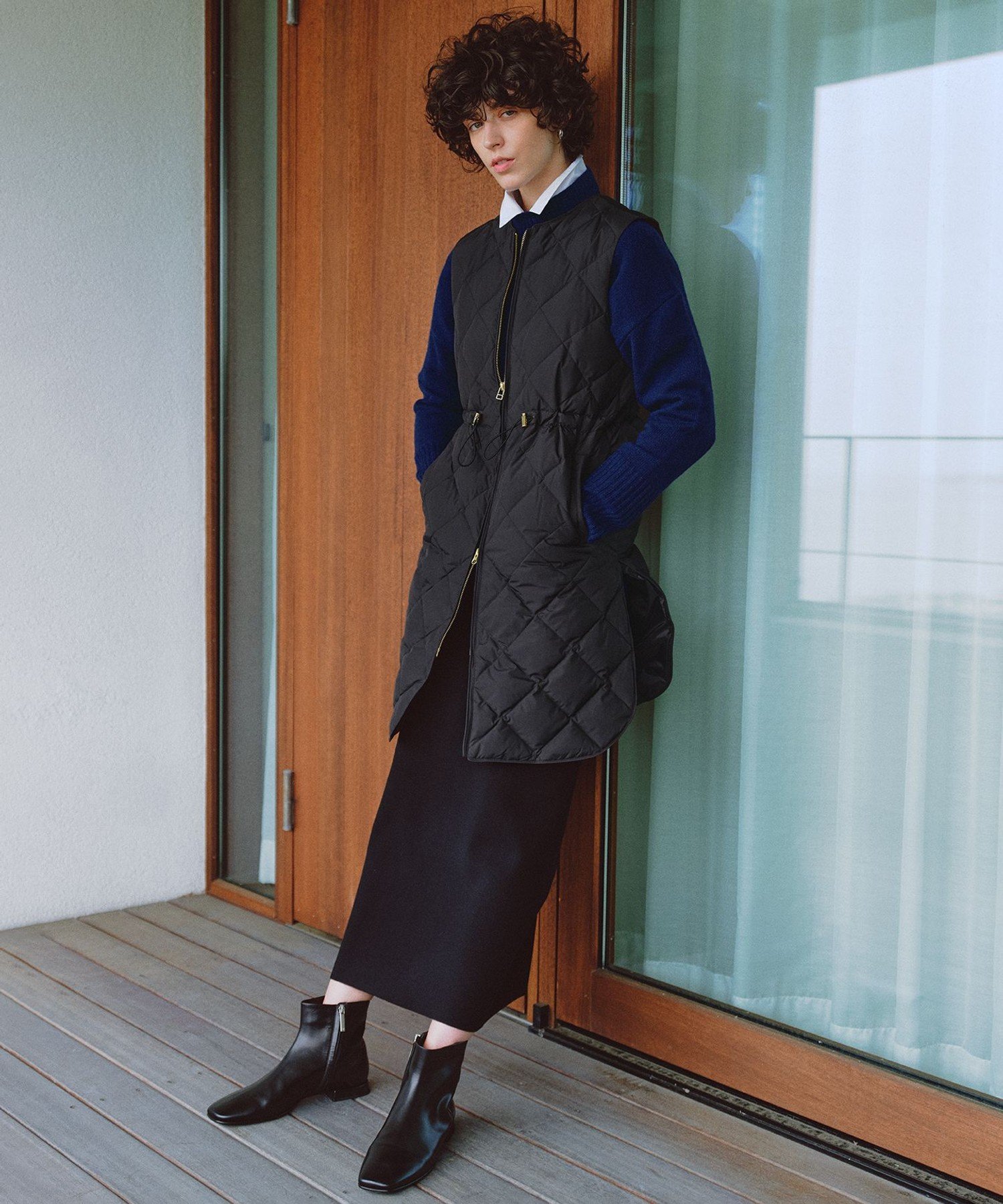 UNFILO｜【TAION×UNFILO】フード付き ジレ | Rakuten Fashion(楽天