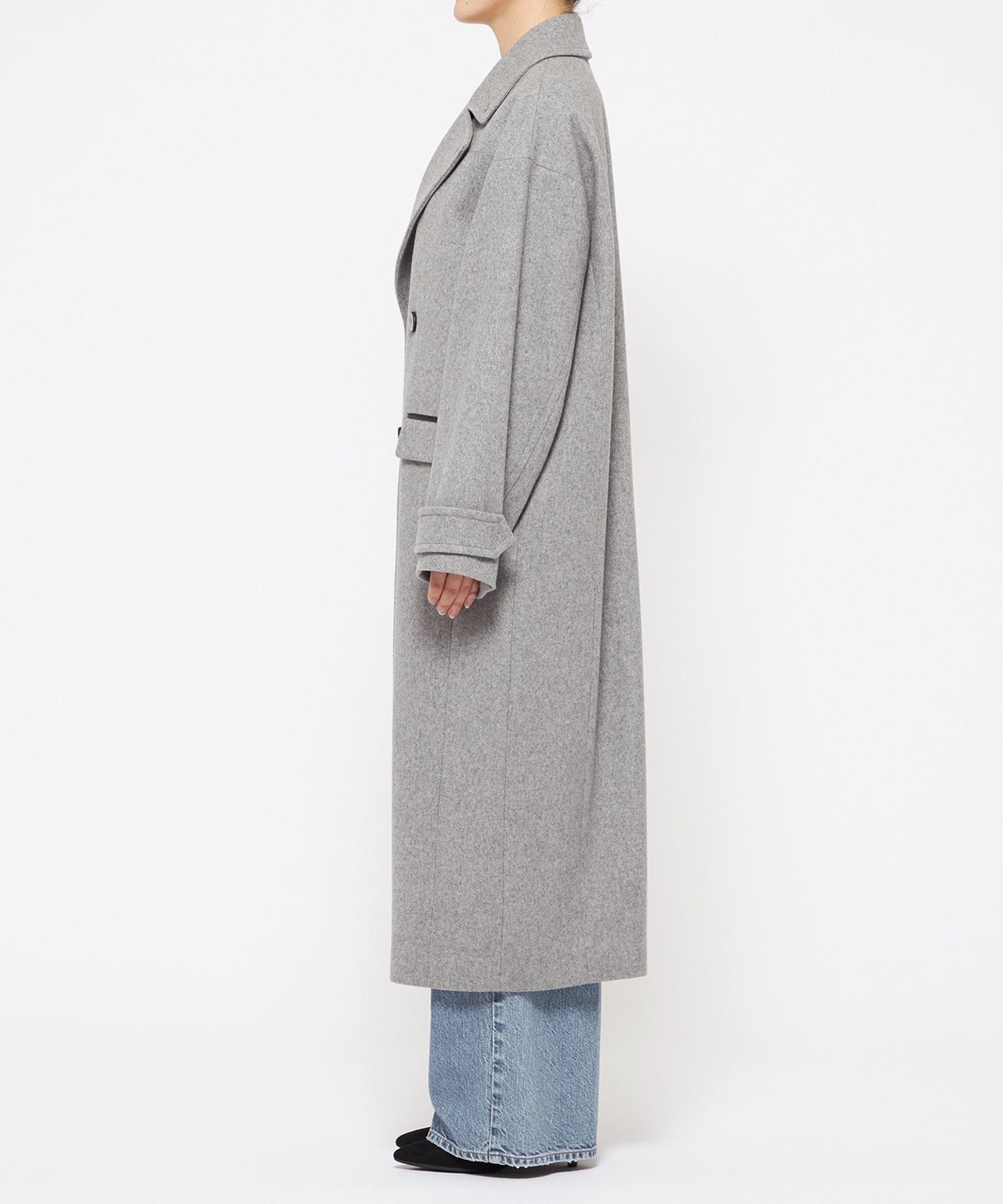 uncrave｜ロング チェスターコート(uncrave WHITE) | Rakuten Fashion