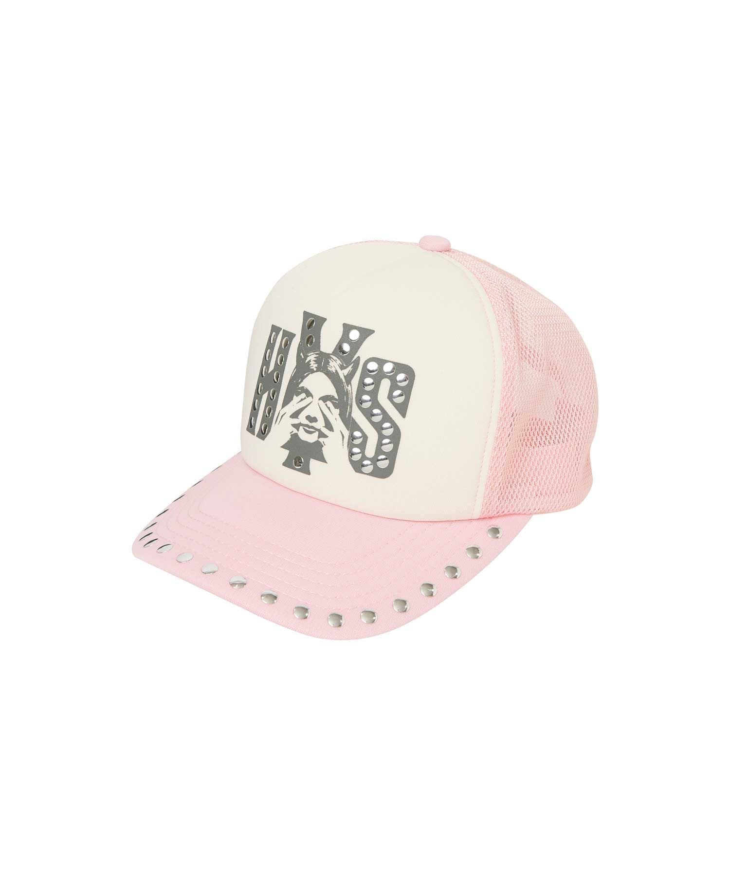 HYSTERIC GLAMOUR｜SEE NO EVIL スタッズメッシュキャップ | Rakuten