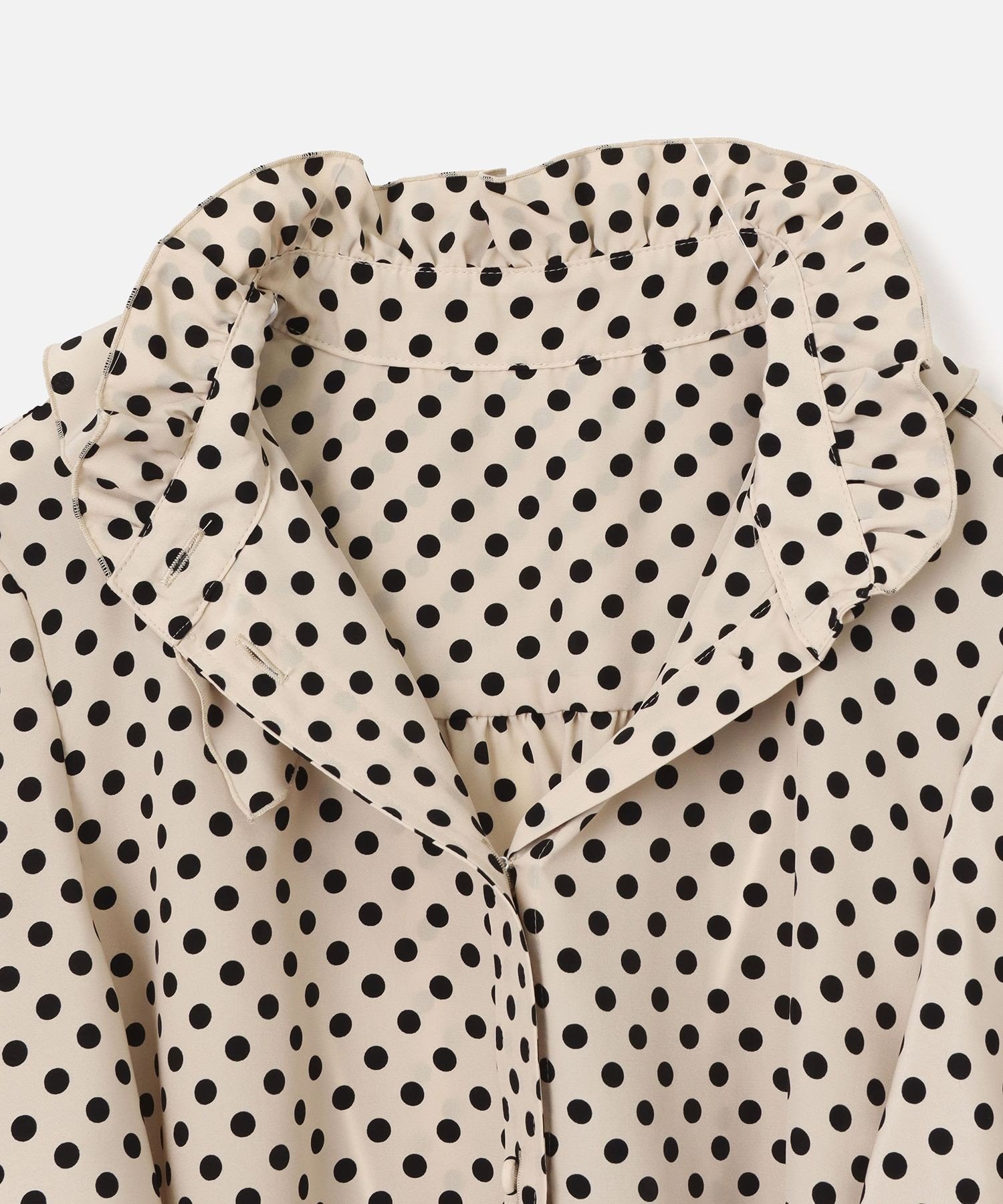 allureville｜◇【LOULOU WILLOUGHBY】デシンドットフレアスリーブ