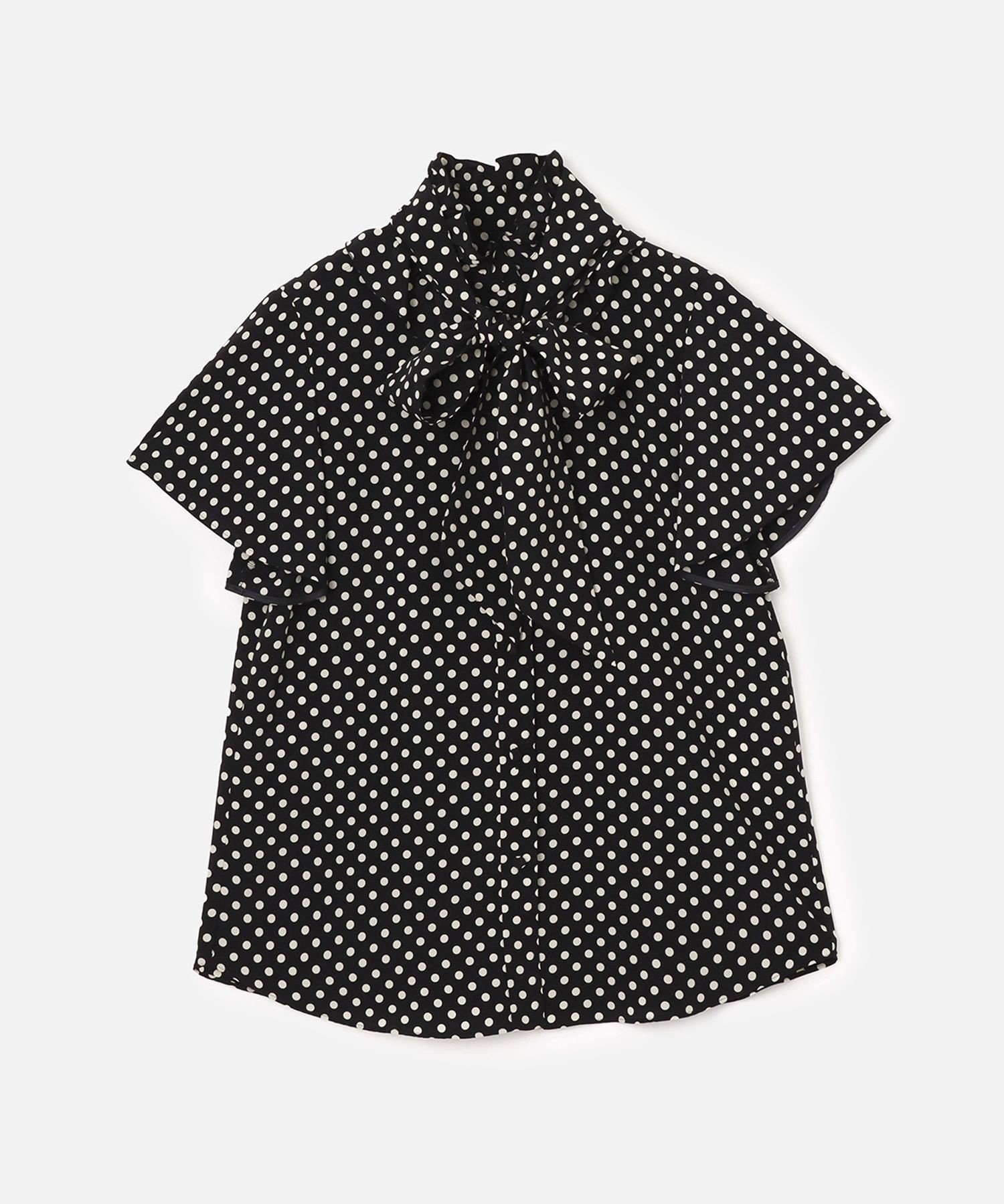 allureville｜◇【LOULOU WILLOUGHBY】デシンドットフレアスリーブ