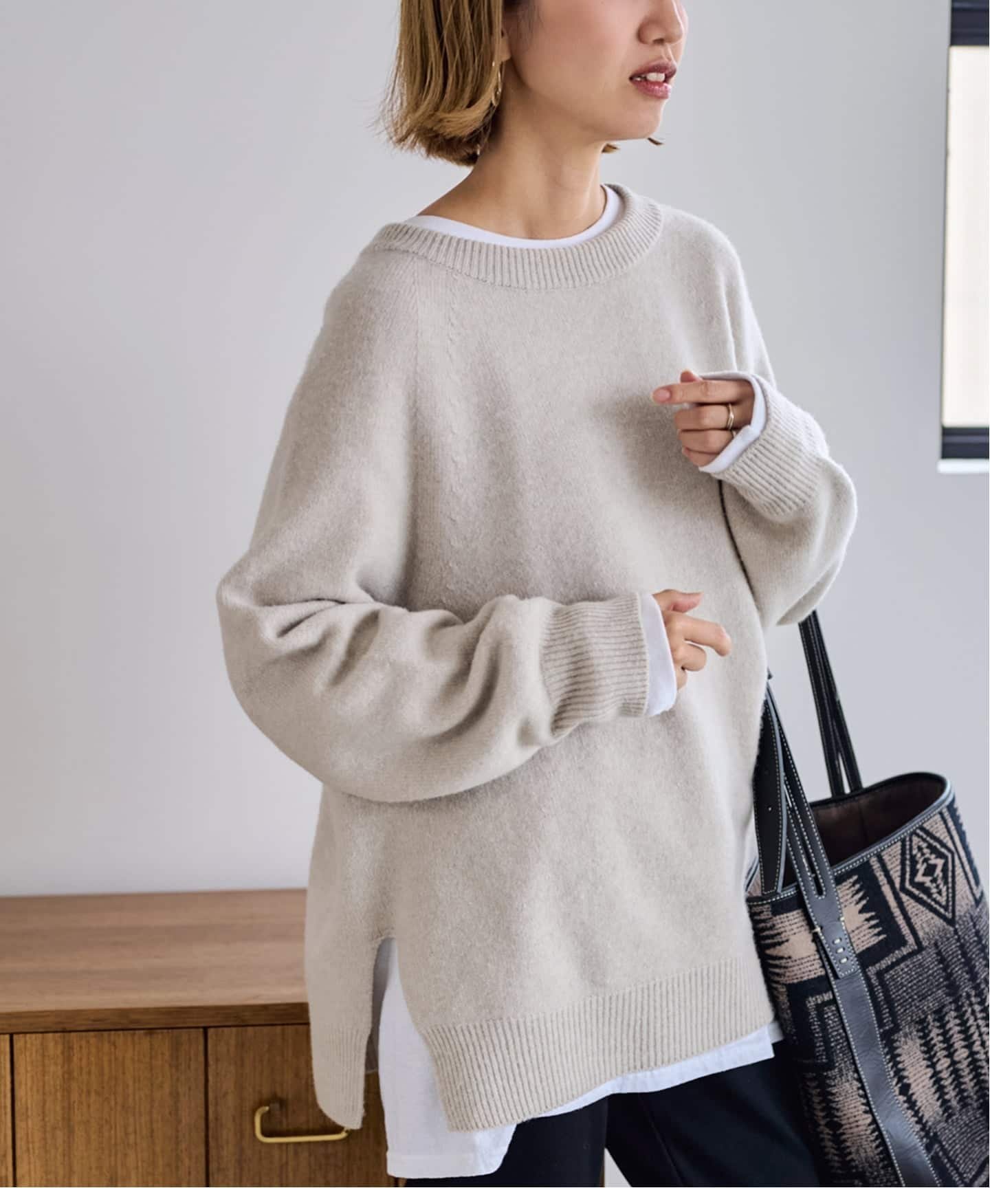 FRAMeWORK｜≪追加≫ラグランスリーブ ワイドプルオーバー 2 | Rakuten