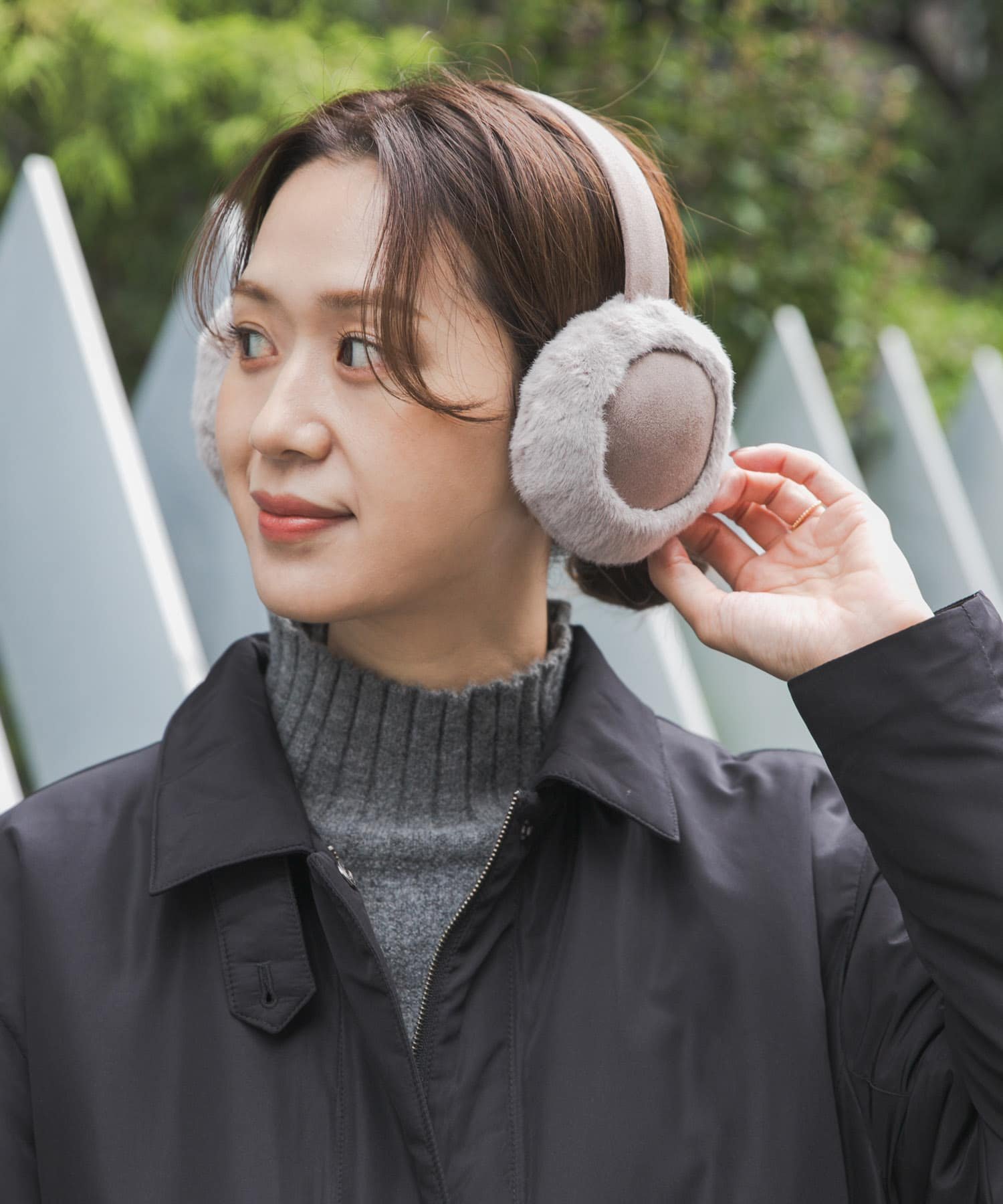 URBAN RESEARCH DOORS｜ファーイヤーマフ | Rakuten Fashion(楽天