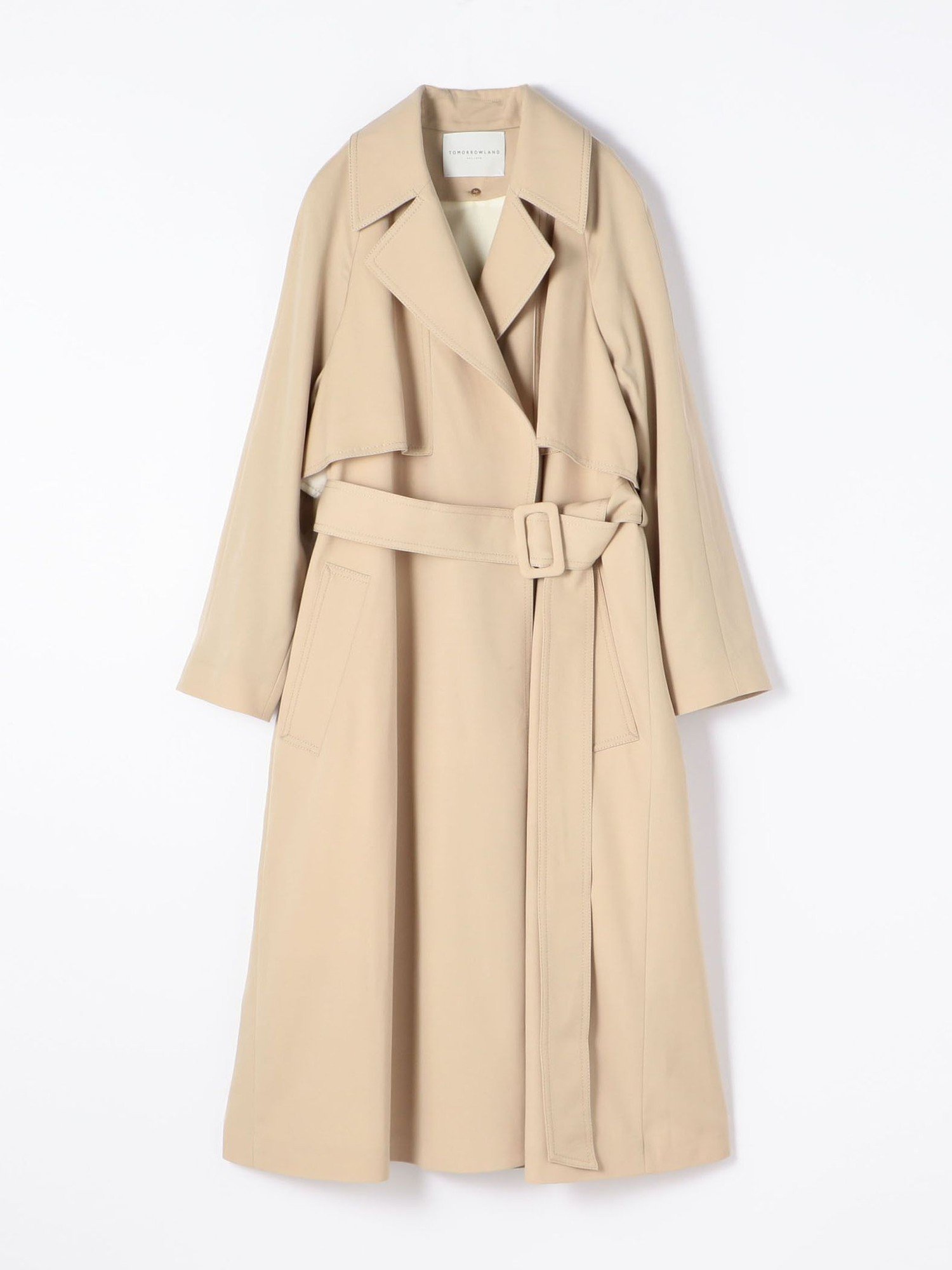 TOMORROWLAND｜ウールギャバジン ガウンコート | Rakuten Fashion(楽天