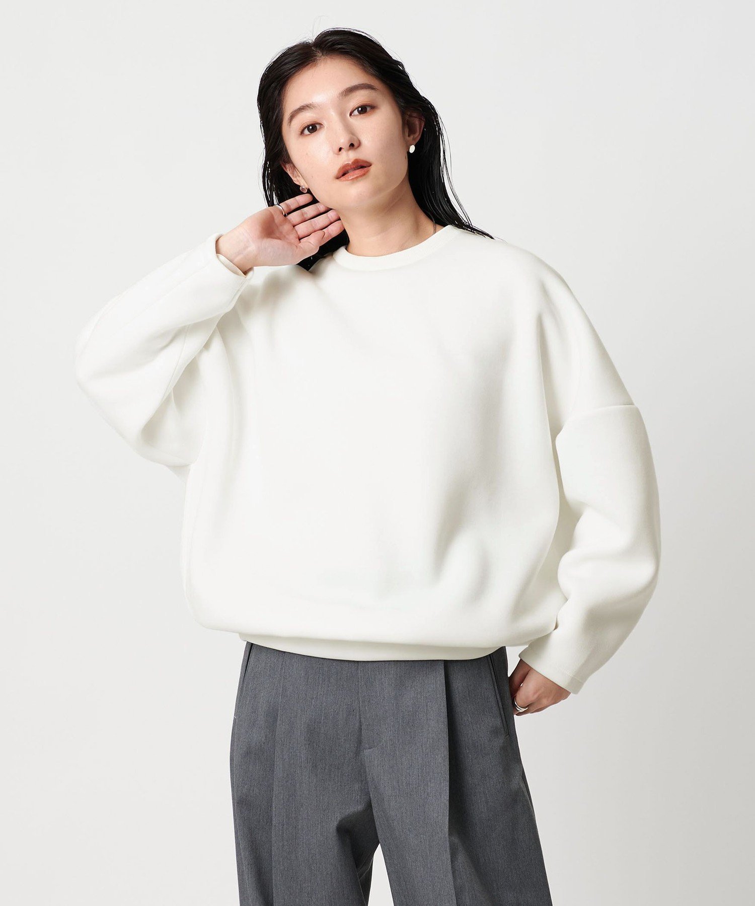 MARW UNITED ARROWS／ダンボール クルーネック プルオーバー UNITED ARROWS｜<MARW UNITED ARROWS>ダンボール クルーネック プル