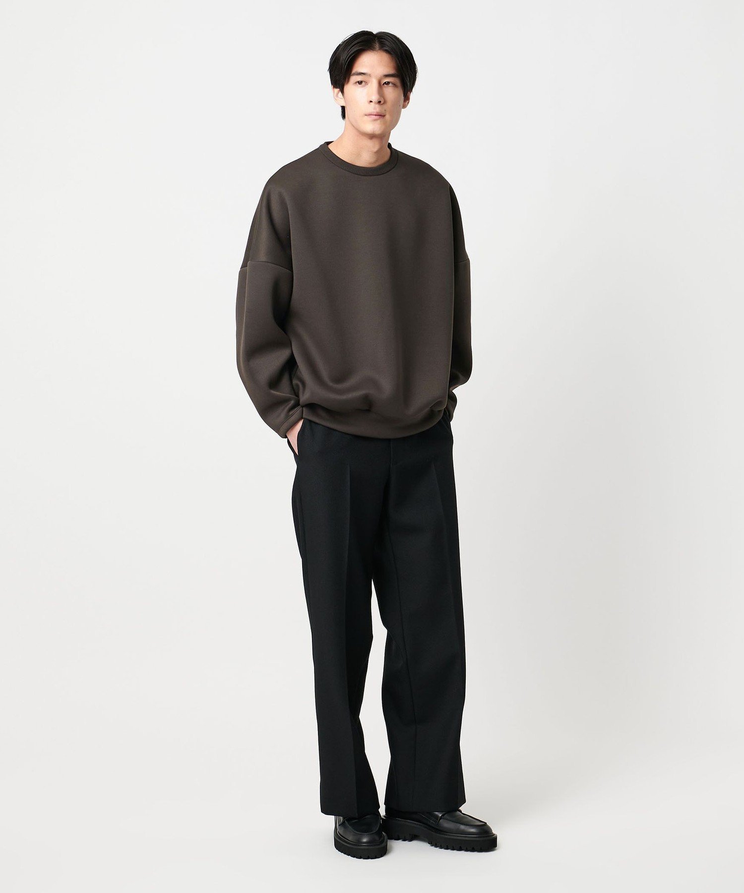 t*m様 MARW UNITED ARROWS / ダンボールクルーネックプルオ MARW UNITED ARROWS＞ダンボール クルーネック プルオーバー UNISEX