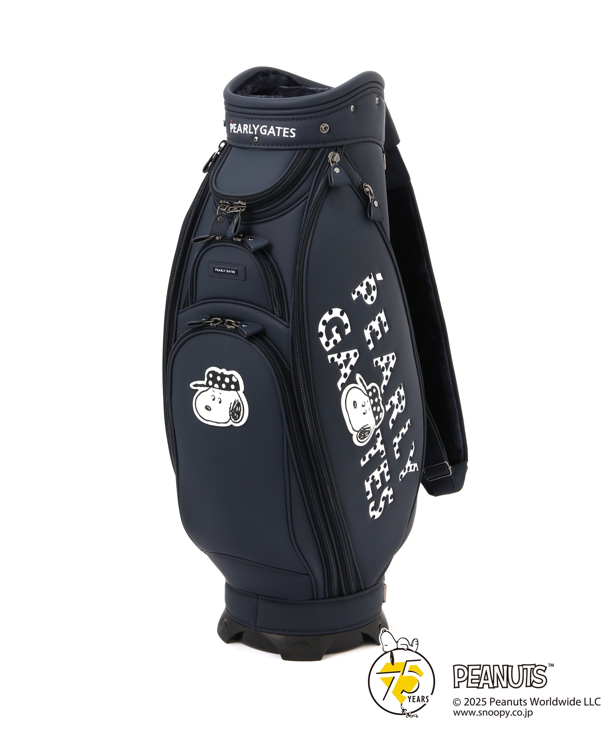 PEARLY GATES｜合皮キャディバッグ (46インチ対応) (UNISEX) | Rakuten