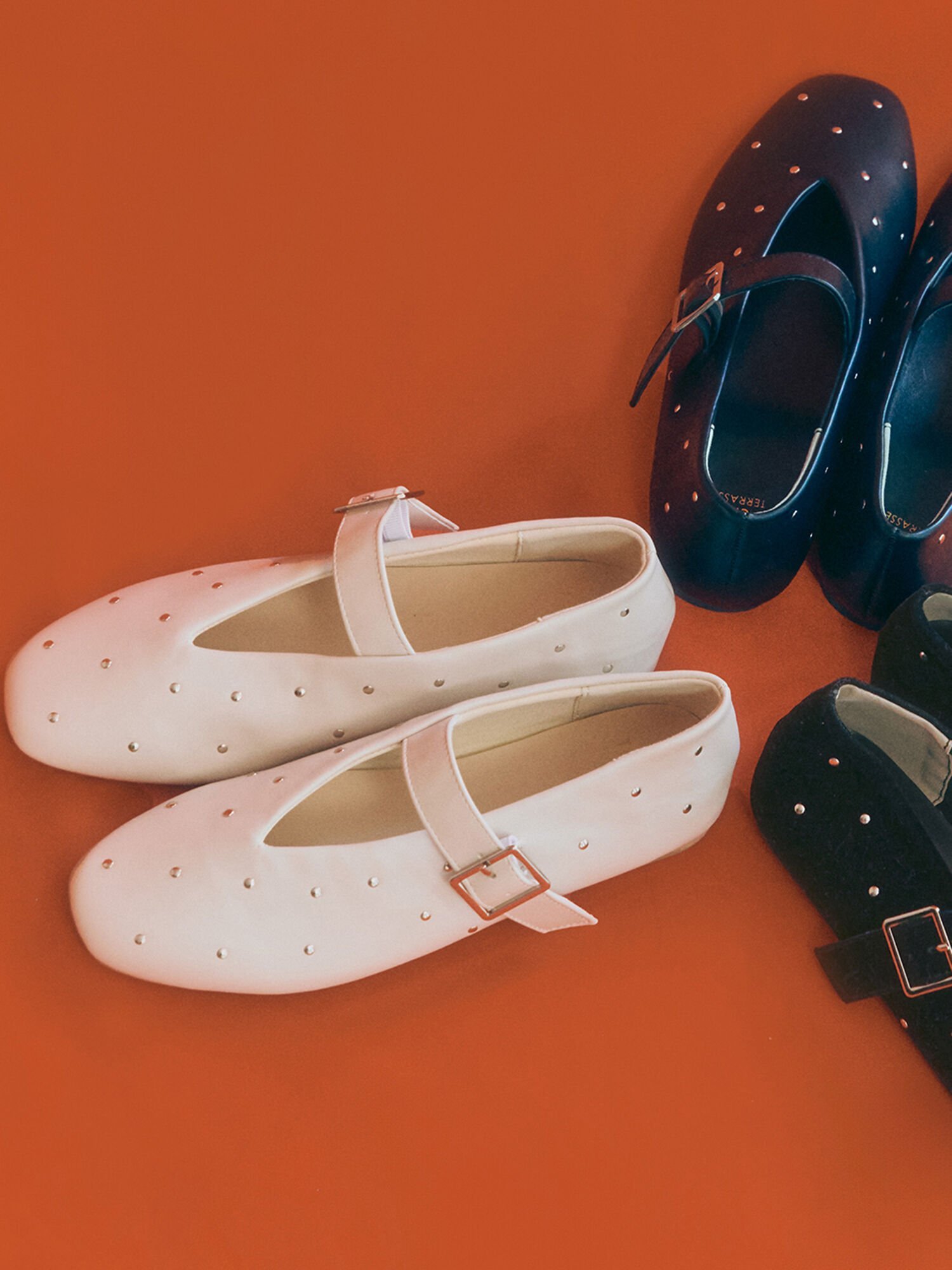 Te chichi｜スタッズバレエシューズ《2025autumn catalog item