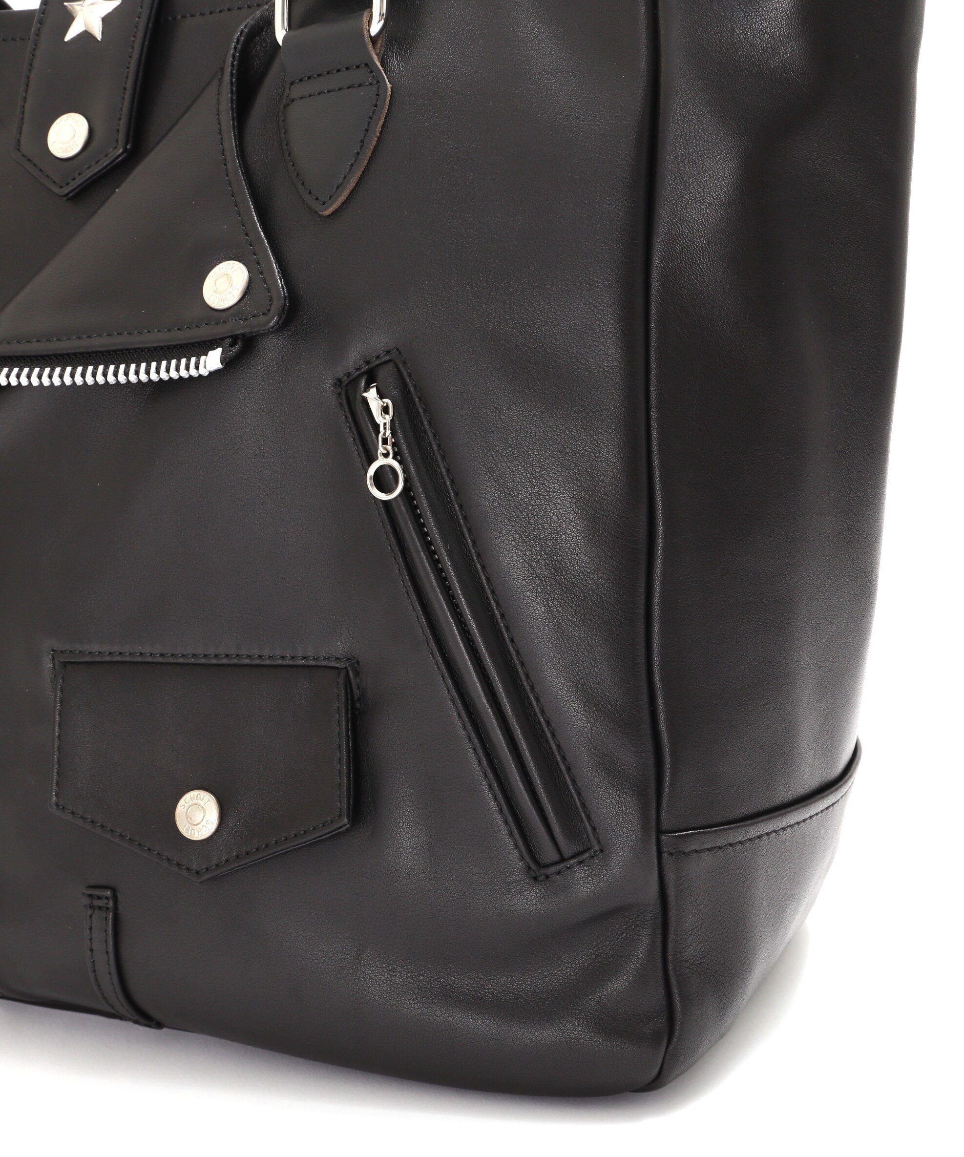 Schott｜RIDERS TOTE BAG/ライダース トートバッグ | Rakuten Fashion
