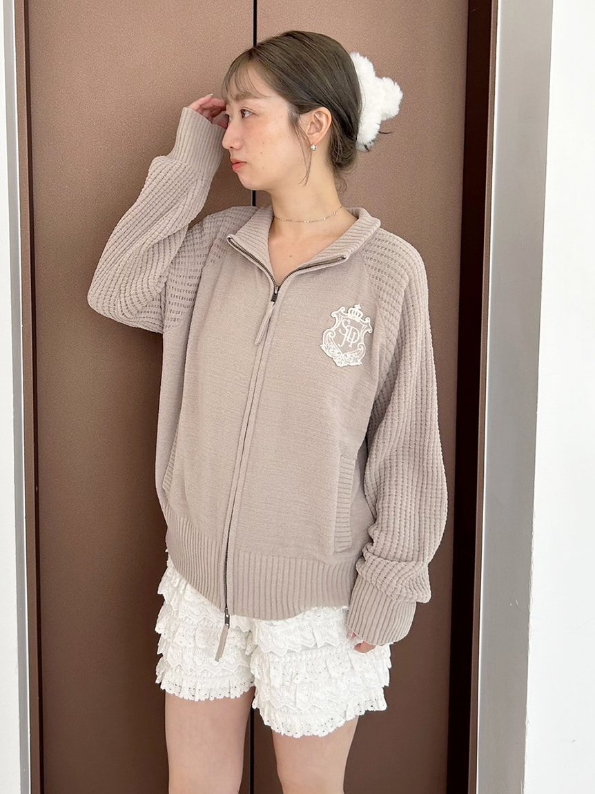 SNIDEL HOME｜ジップアップニットカーディガン | Rakuten Fashion(楽天