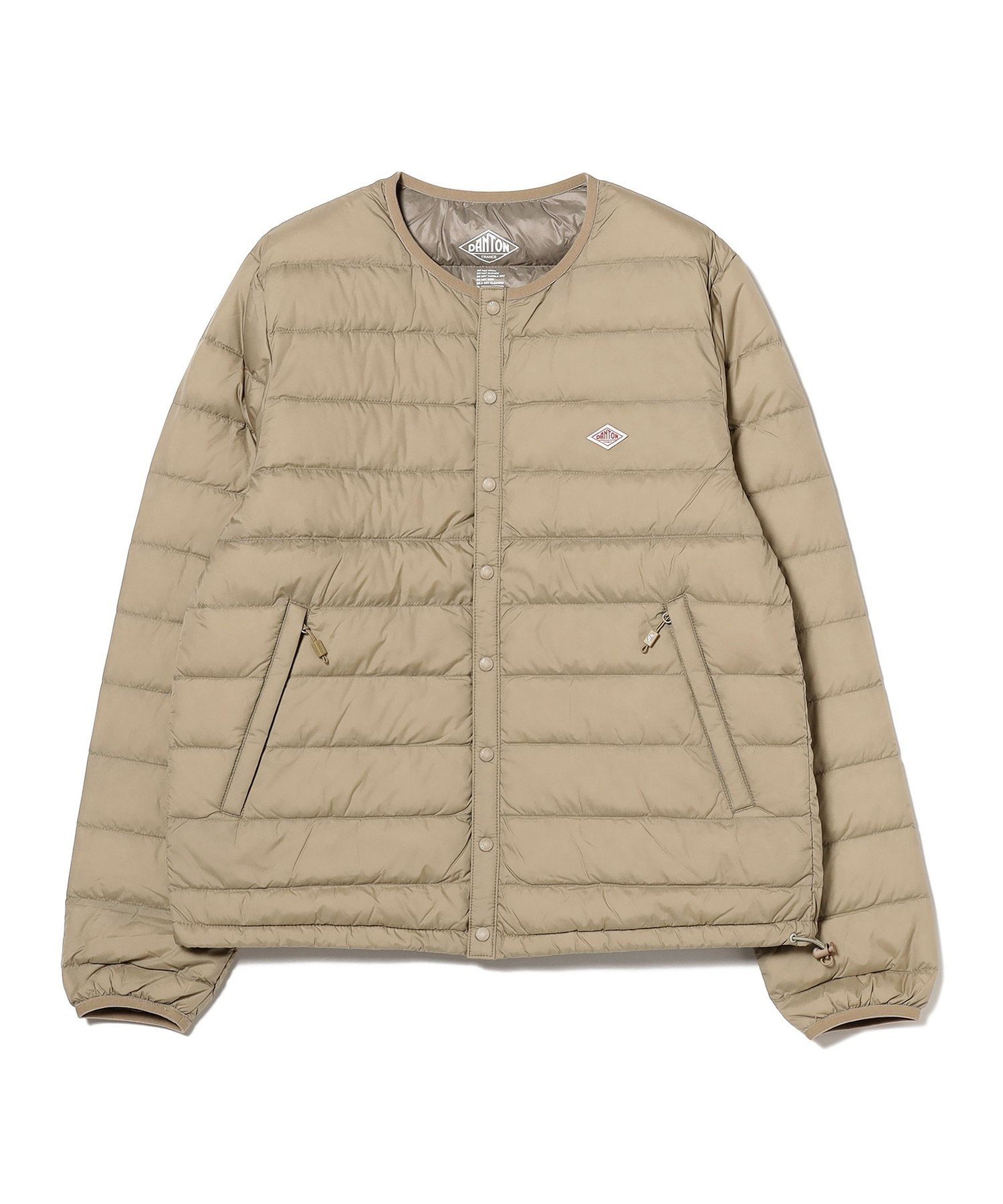 美品】DANTON インナーダウンジャケット モカブラウン M みんな大好き