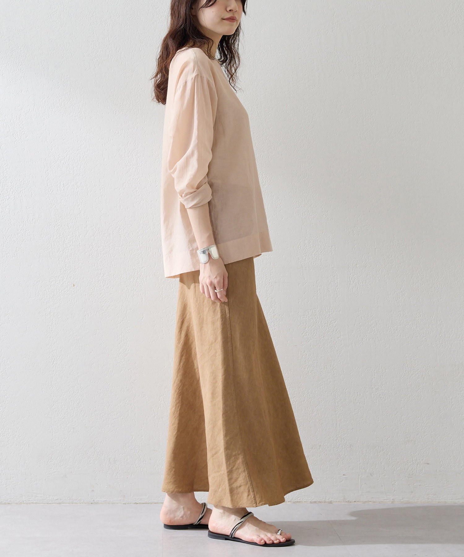 Whim Gazette｜ツイル顔料染めスカート | Rakuten Fashion(楽天