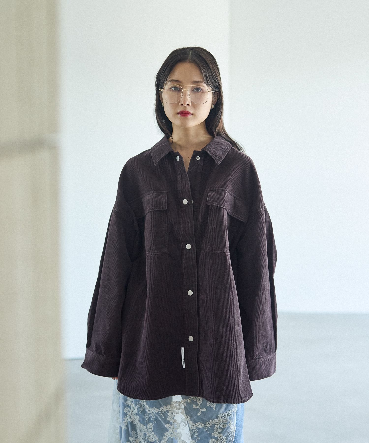 LEPSIM｜コーデュロイBIGシャツ | Rakuten Fashion(楽天ファッション