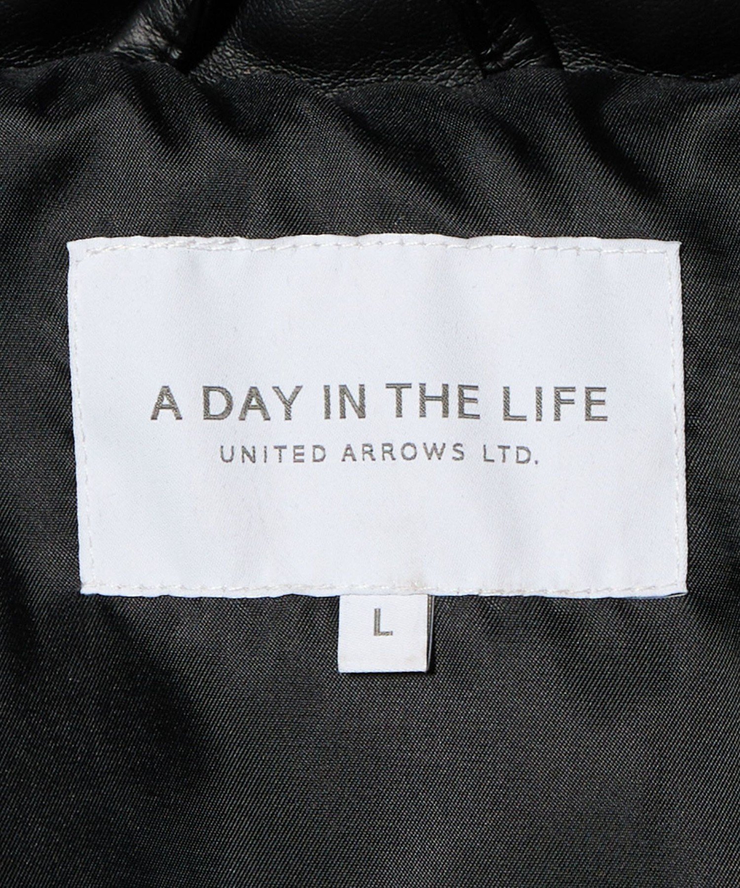 UNITED ARROWS LTD. OUTLET｜レザーライク スタンドカラー ブルゾン<A