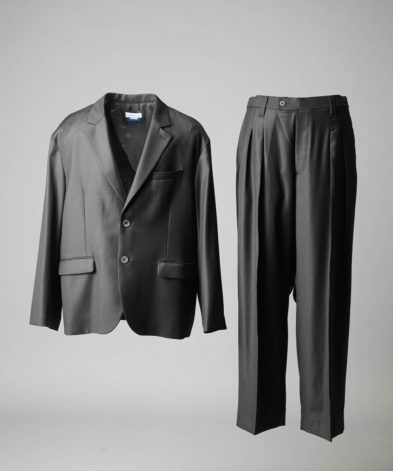 MAISON SPECIAL｜Loro Piana Super130s Wool Relax-Over Set Up