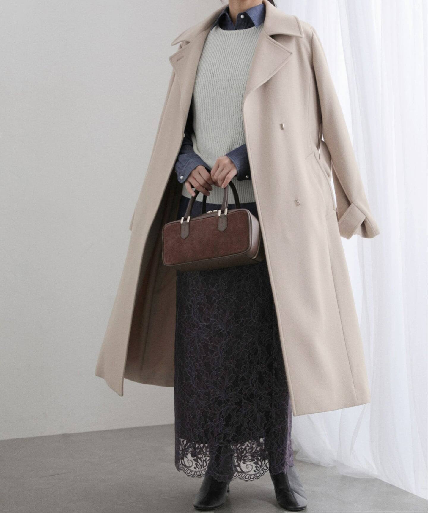 La Totalite｜メルトンチェスターコート | Rakuten Fashion(楽天