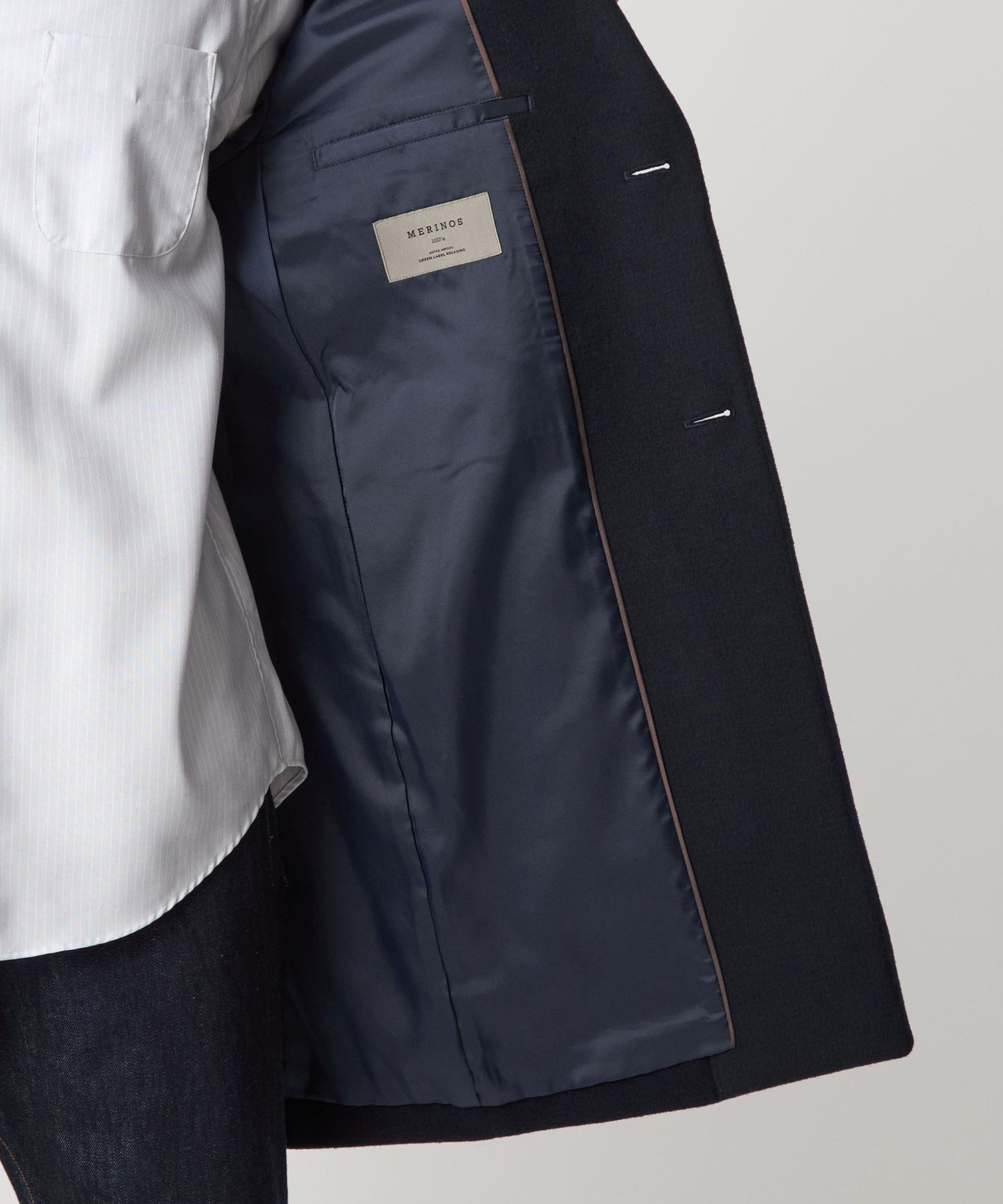 UNITED ARROWS green label relaxing｜S100 ビーバー チェスターコート