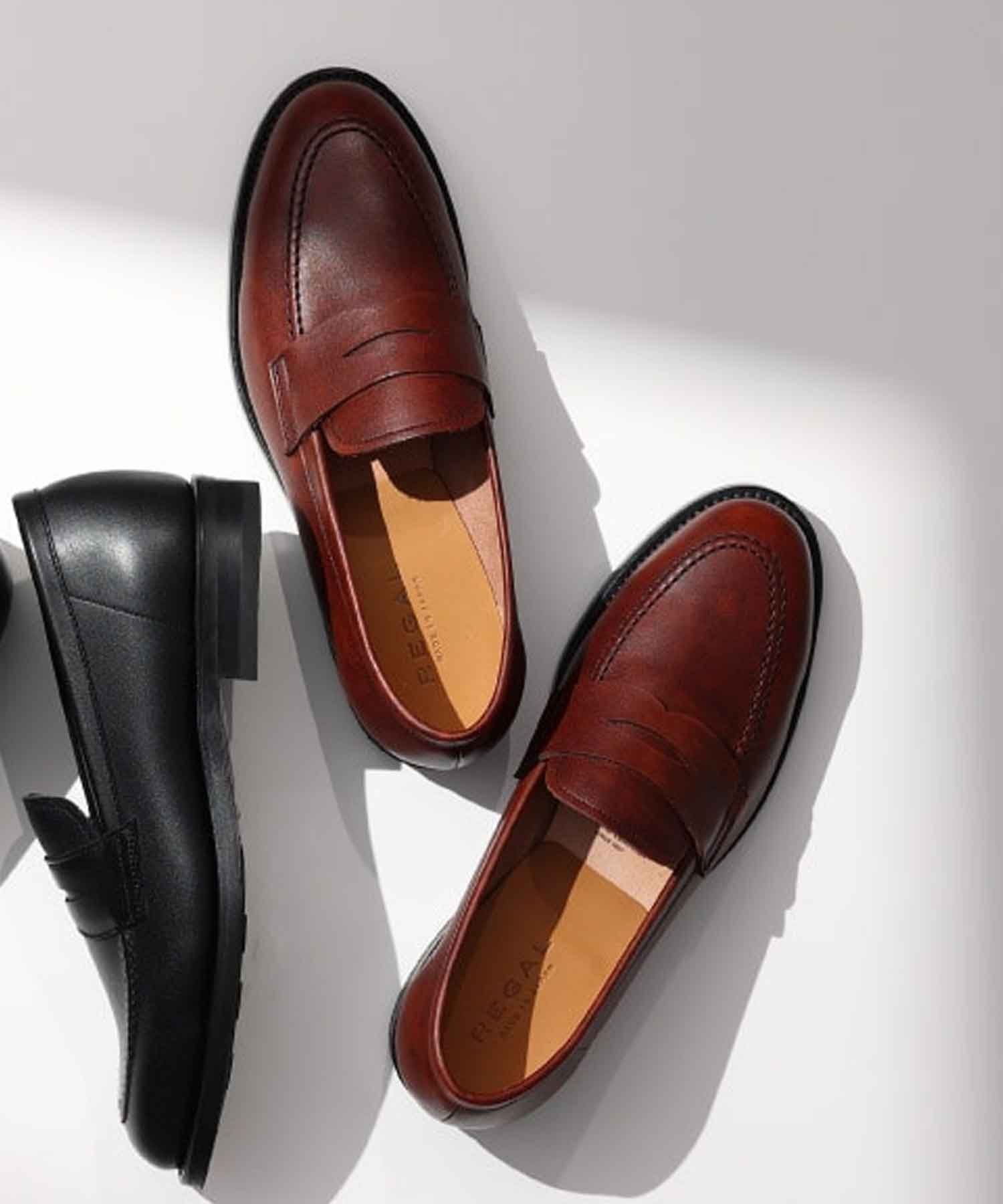 REGAL FOOT COMMUNITY｜リーガル 12GL ローファー ブラウン ビジネス