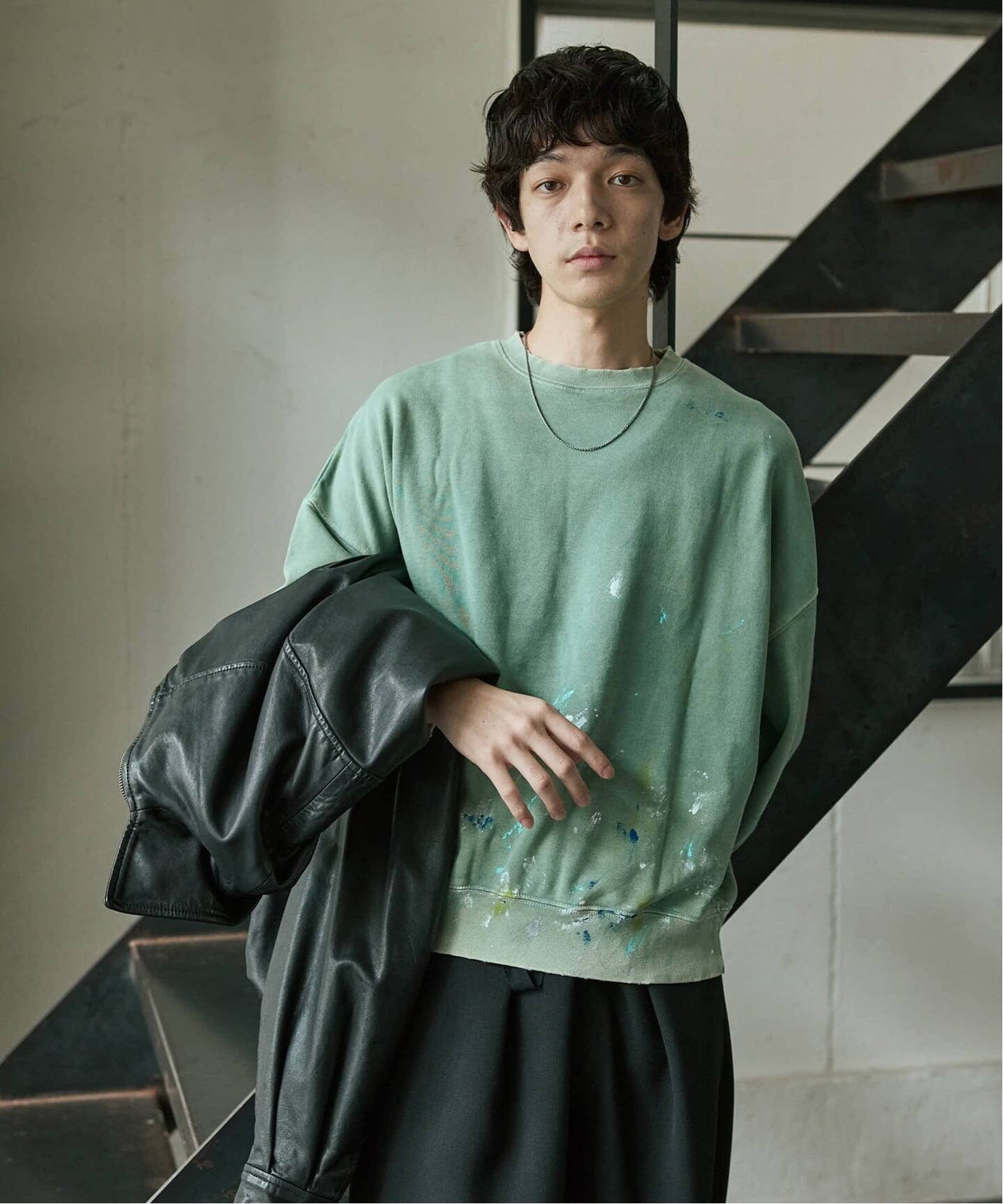 JOURNAL STANDARD｜TRISECT2 / スプラッシュ ダメージ スウェット