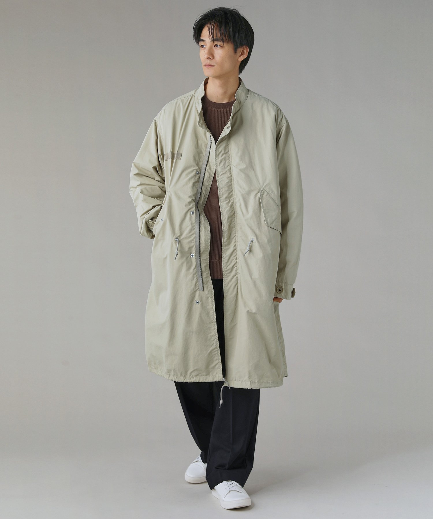 THE CASUAL｜シンサレート中綿ライナー付属 3way M65モッズコート