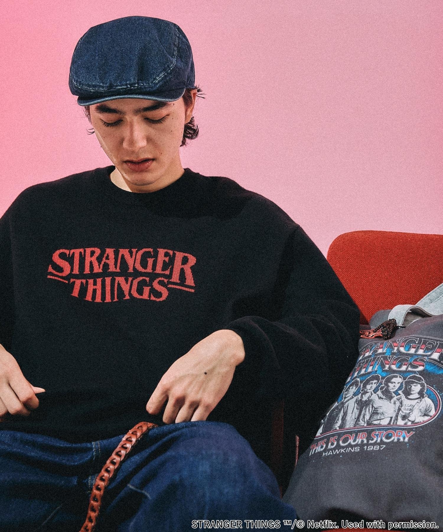 niko and ｜【STRANGER THINGS】コラボジャカードニットプル