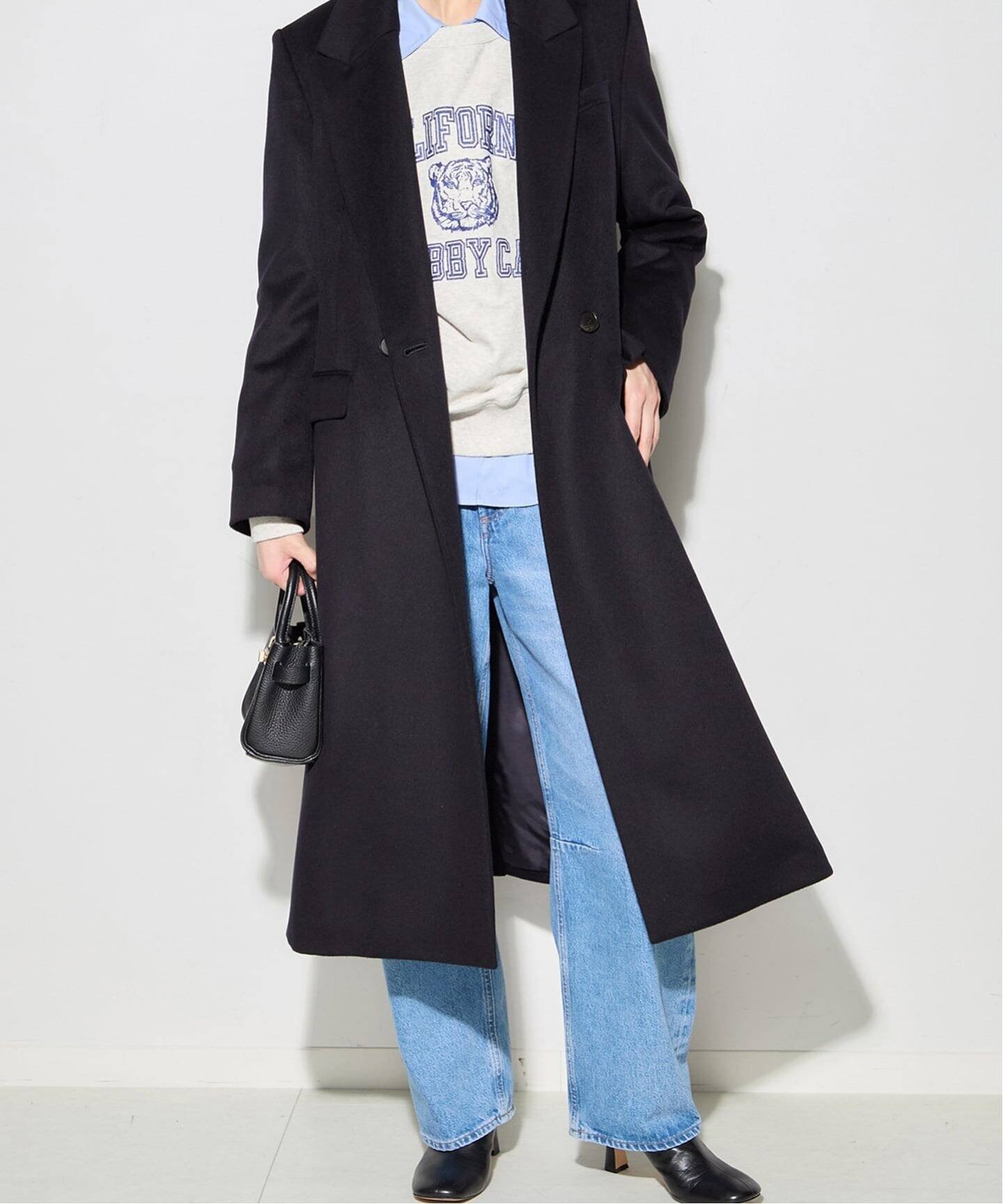 JOURNAL STANDARD L'ESSAGE｜カシミヤMIXウールチェスターコート