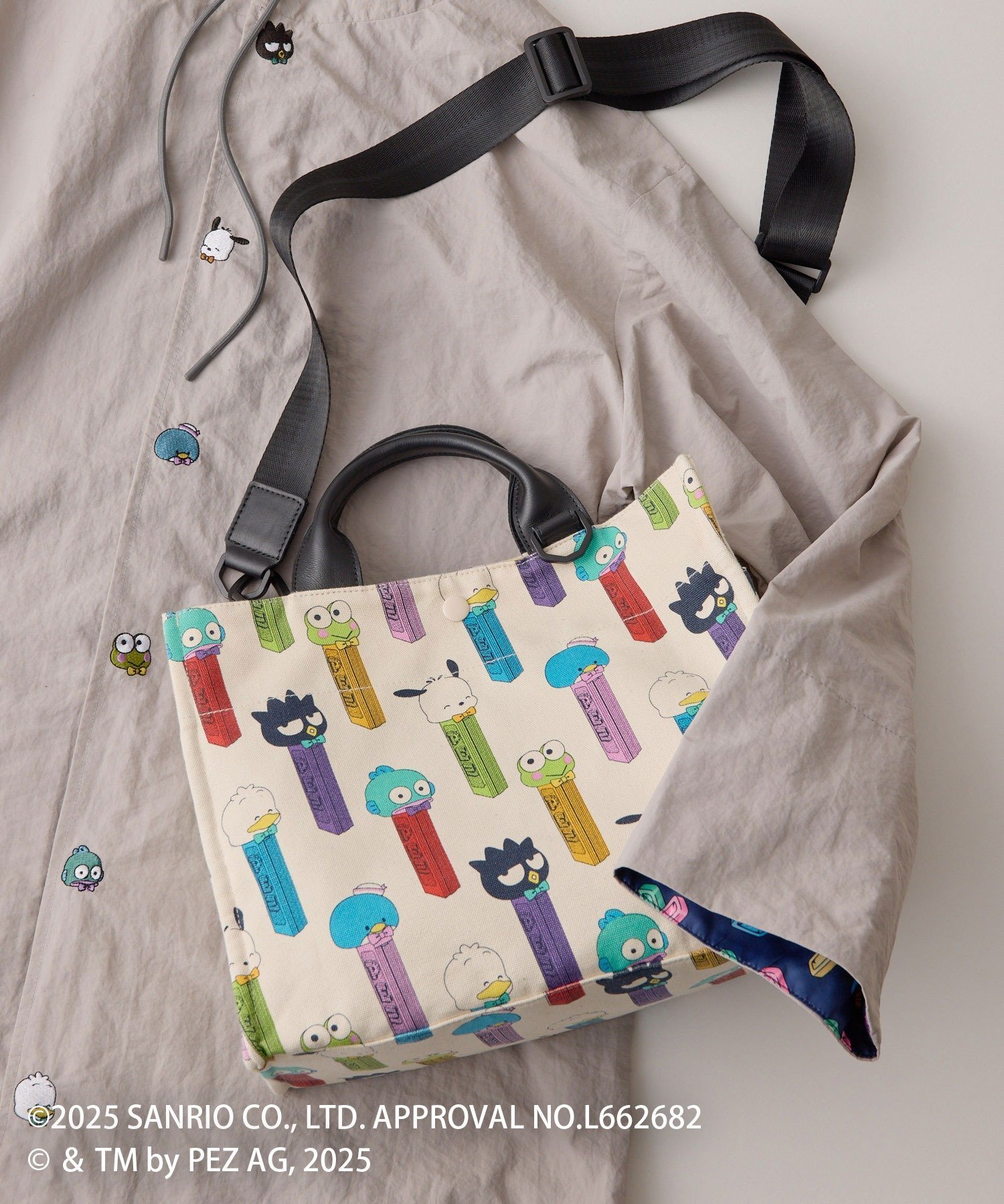 ear PAPILLONNER｜【はぴだんぶい×PEZ(ペッツ)×ear】コラボコットン