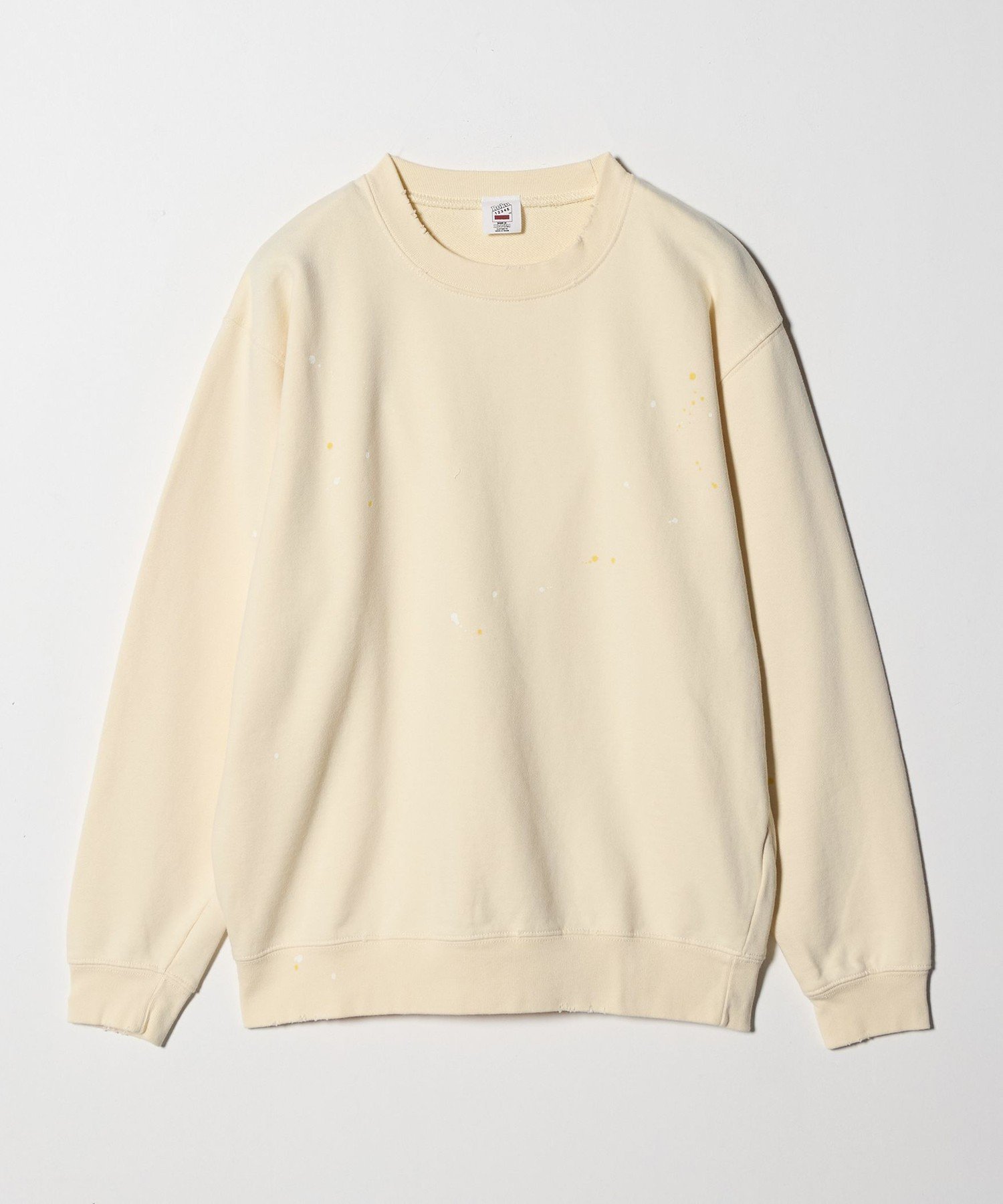 ＜6(ROKU)＞ダメージ ペイント スウェット プルオーバー　L BEAUTY&YOUTH UNITED ARROWS｜<6(ROKU)>ダメージ ペイント スウェット