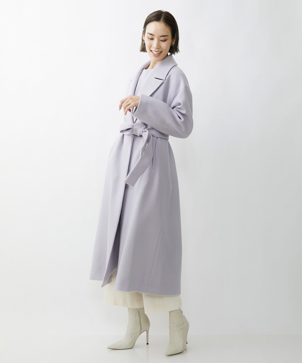 Maison de CINQ｜[小さいサイズ]ウールビーバーロングチェスターコート