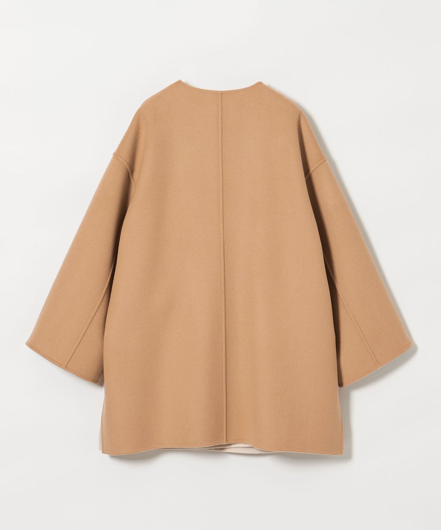 UNITED ARROWS｜バイカラー リバー ミドルコート | Rakuten Fashion