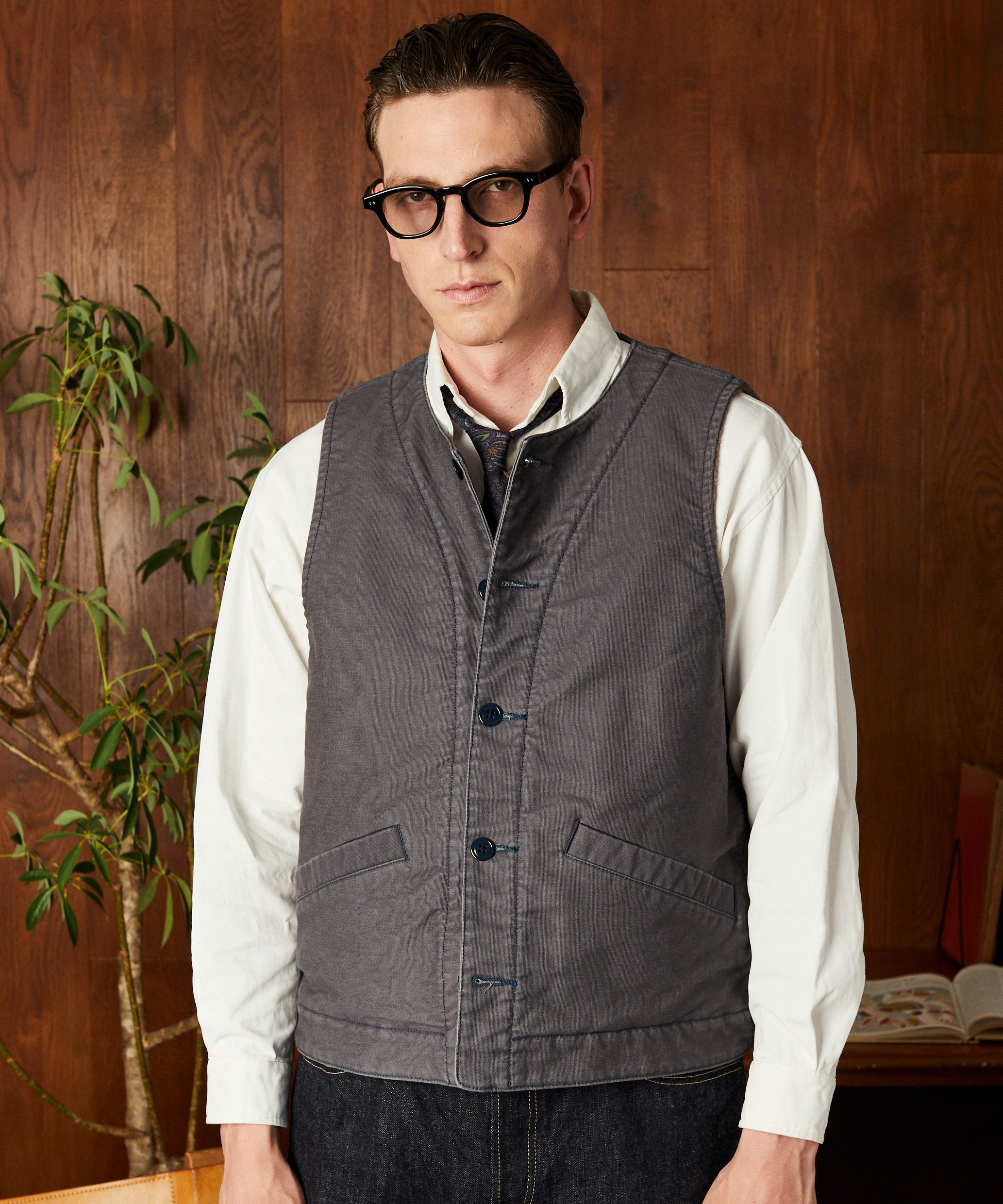 Schott｜CIVILIAN DECK VEST/シビリアン デッキベスト | Rakuten
