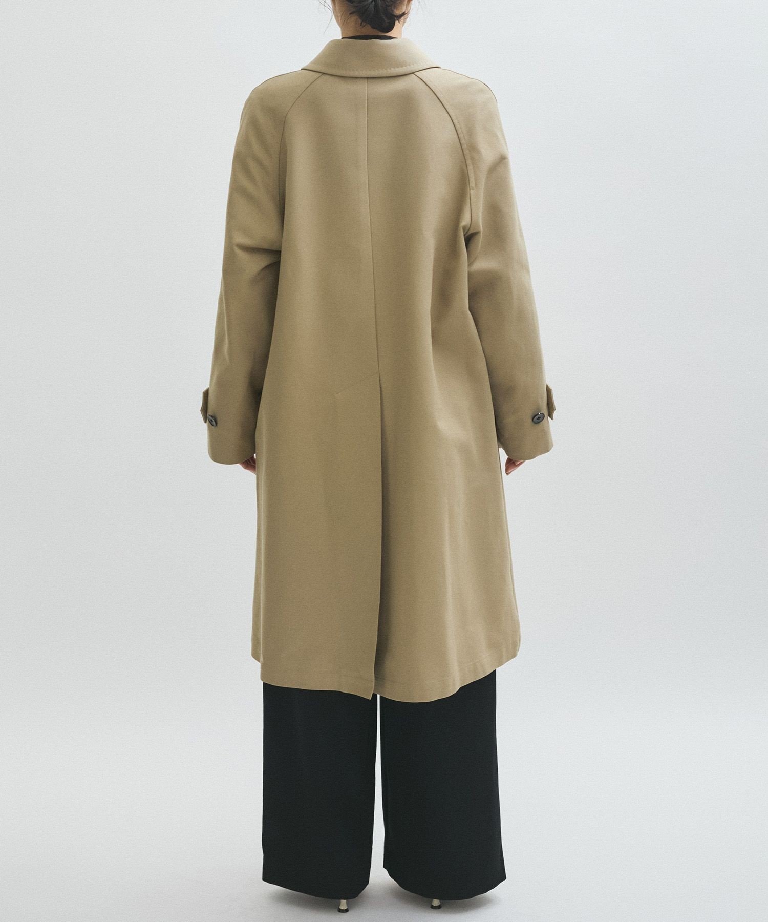 ADAM ET ROPE'｜【サステナブル】コットンダブルクロスバルマカーン