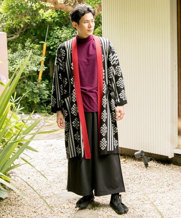 Amina Collection｜隠れ色 袴風メンズワイドパンツ | Rakuten Fashion