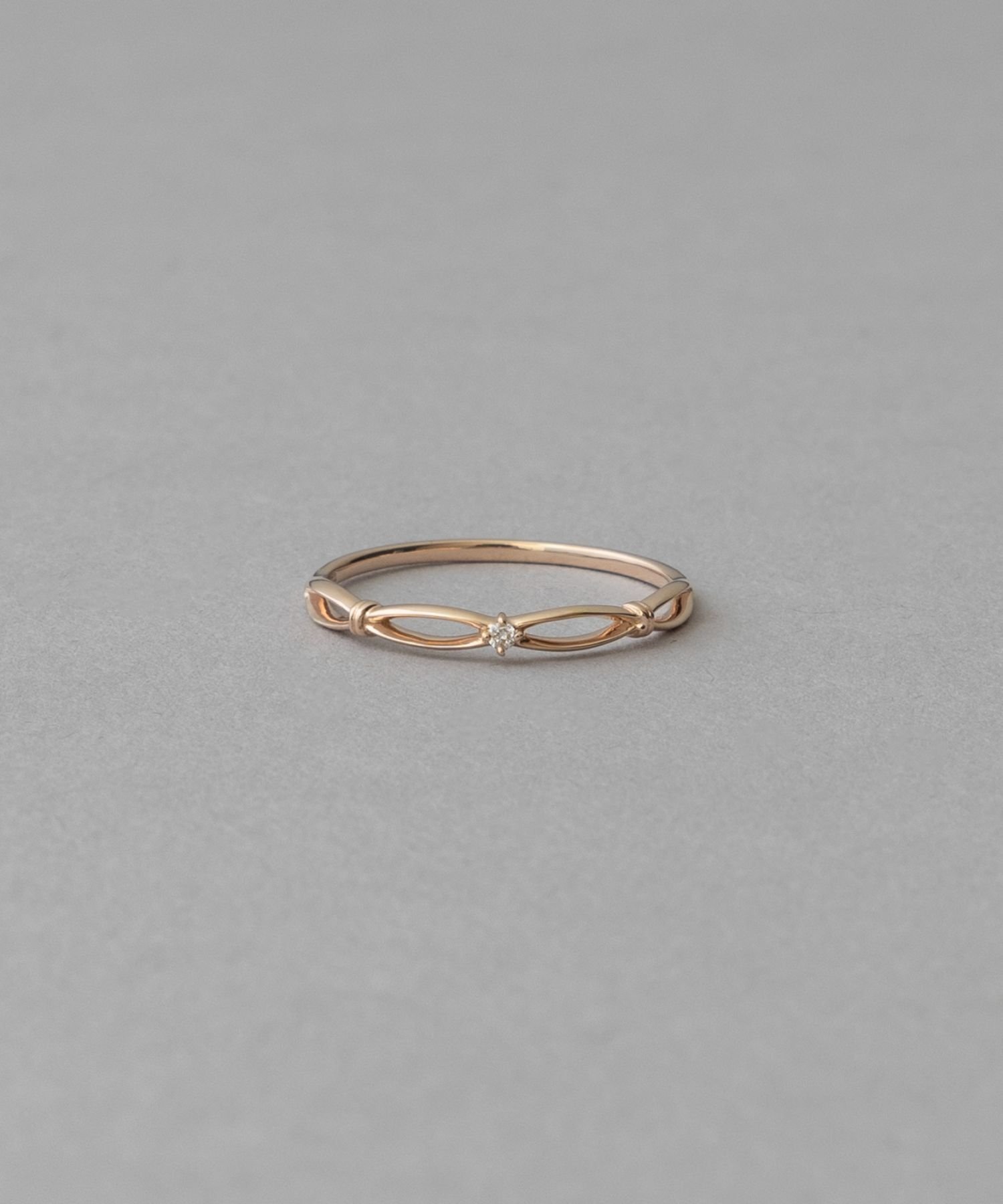 ete｜[レイヤード] K10YG クロス リング | Rakuten Fashion(楽天