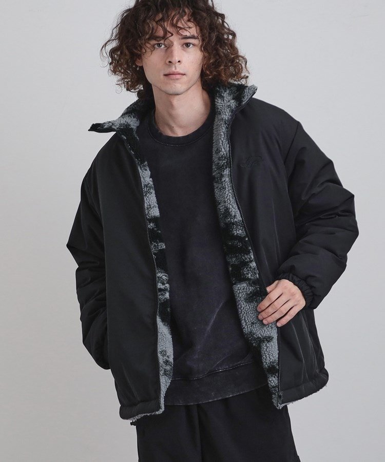 tk.TAKEO KIKUCHI｜【WEB限定】リバーシブルボアブルゾン | Rakuten