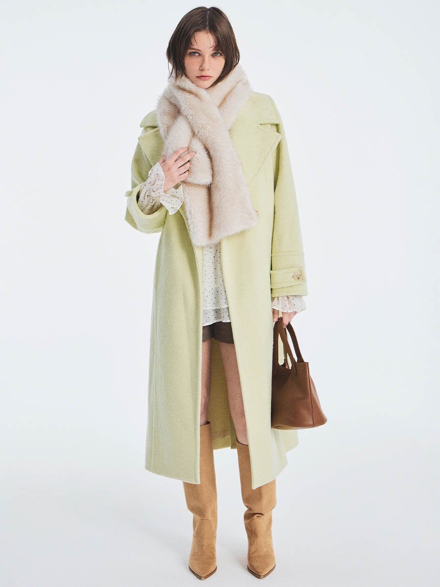 FURFUR｜シャギーロングコート | Rakuten Fashion(楽天ファッション