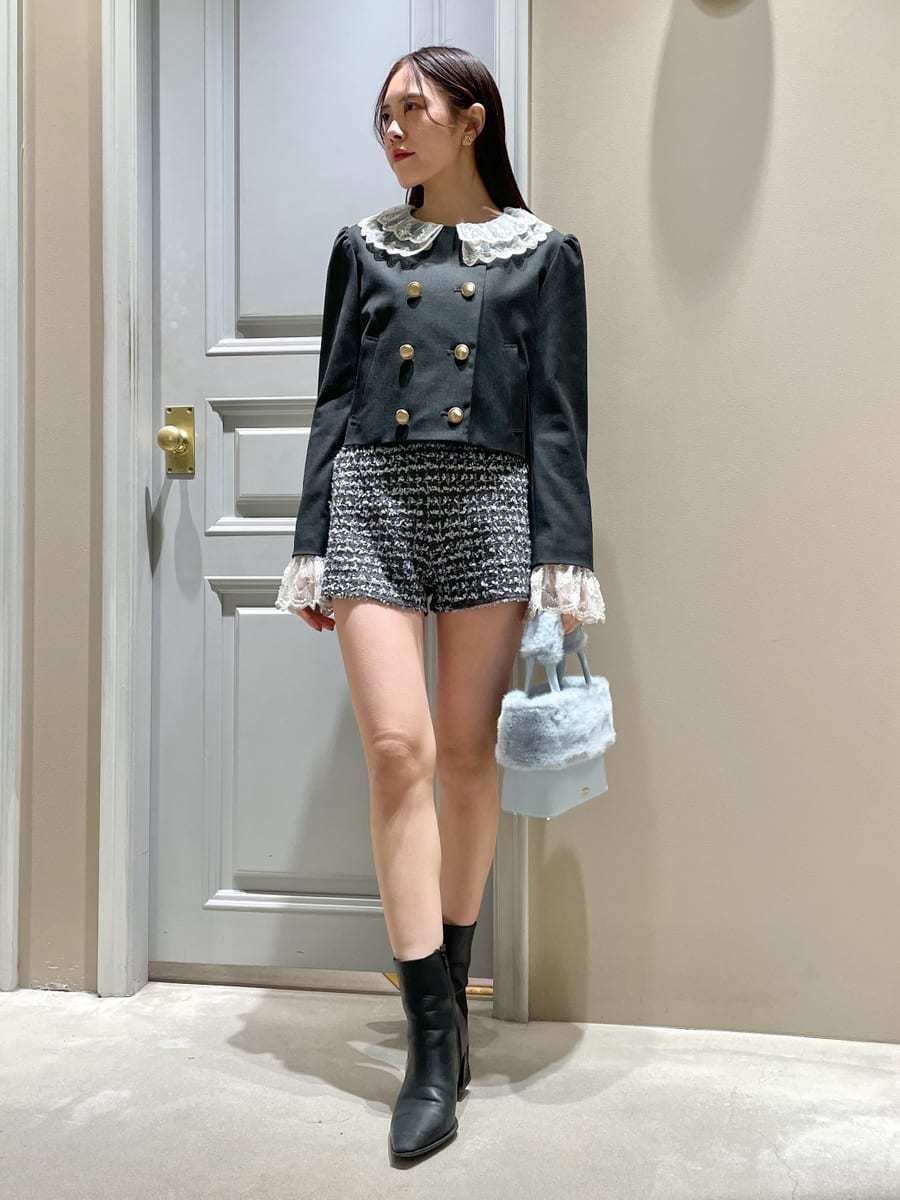 LILY BROWN｜【WEB限定カラー】[L.B CANDY STOCK]スカラップビジュー