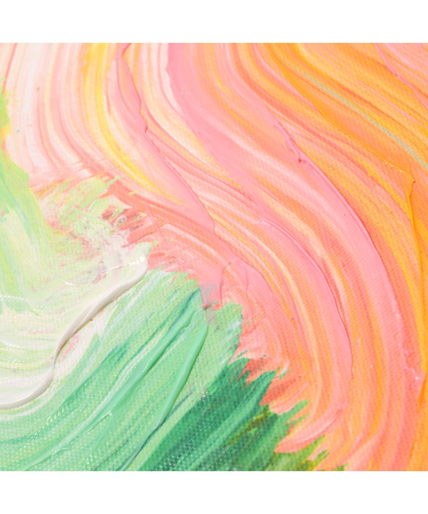 Francfranc｜ペインティング アートボード ウェーブ M グリーン