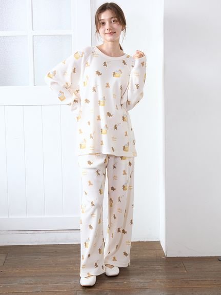 gelato pique｜はちみつベア柄ロングパンツ | Rakuten Fashion(楽天
