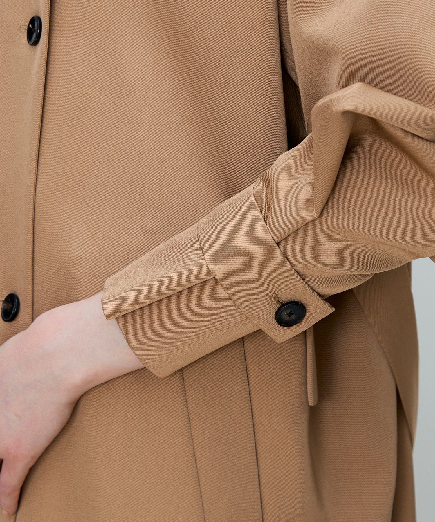 TOMORROWLAND｜カバートクロス スタンドカラーコート | Rakuten