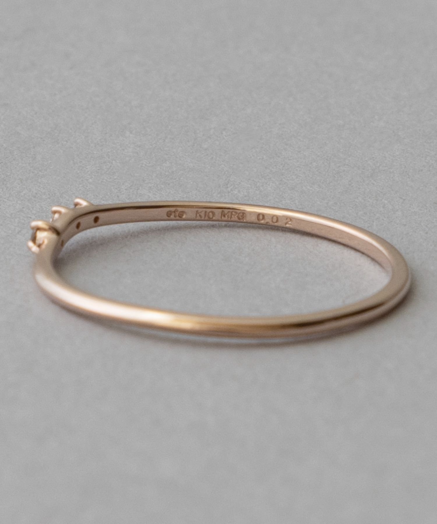 ete｜[レイヤード] K10MPG ブラウンダイヤモンド リング | Rakuten