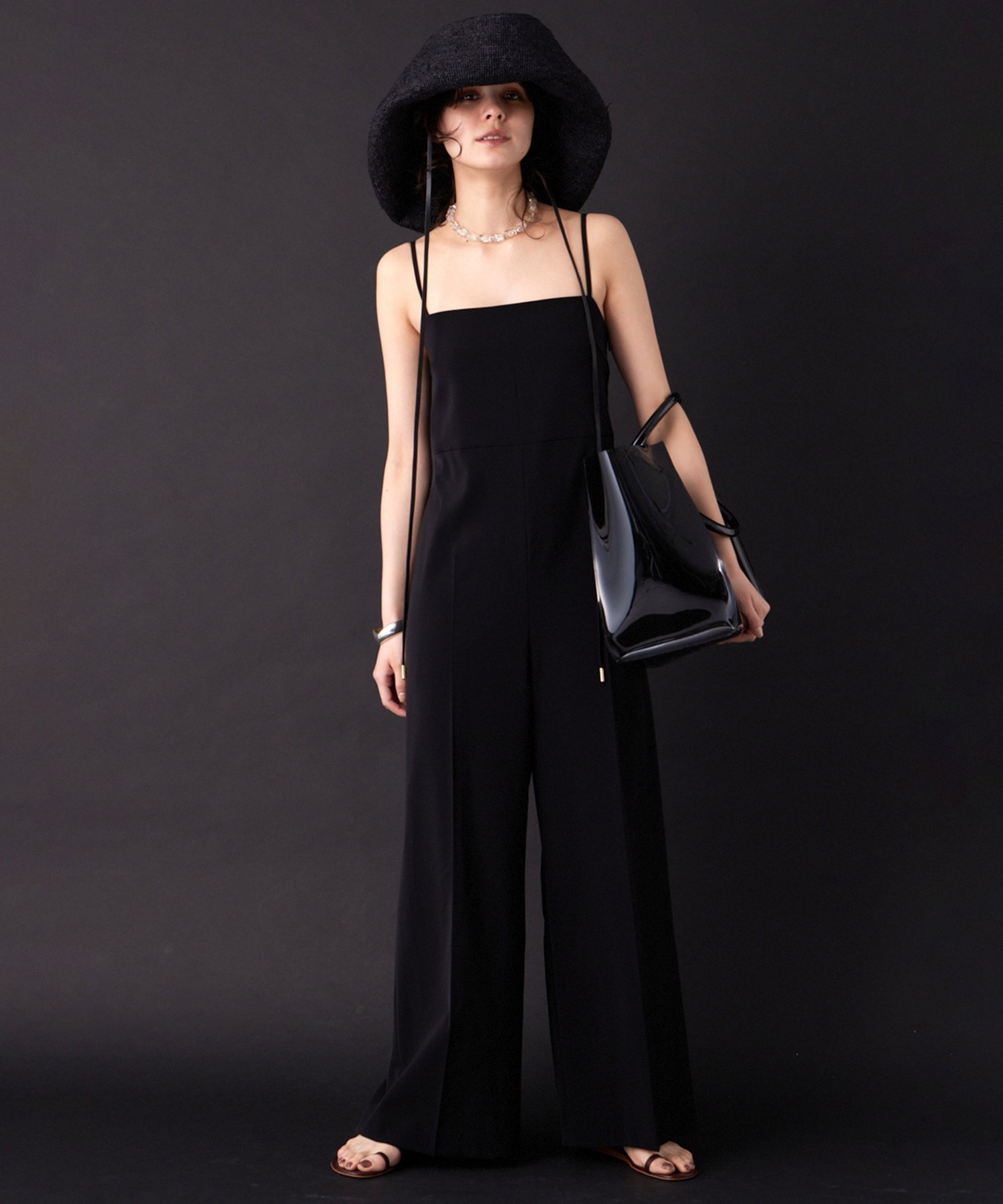 Whim Gazette｜【THE PAUSE】ダブルクロスサロペット | Rakuten