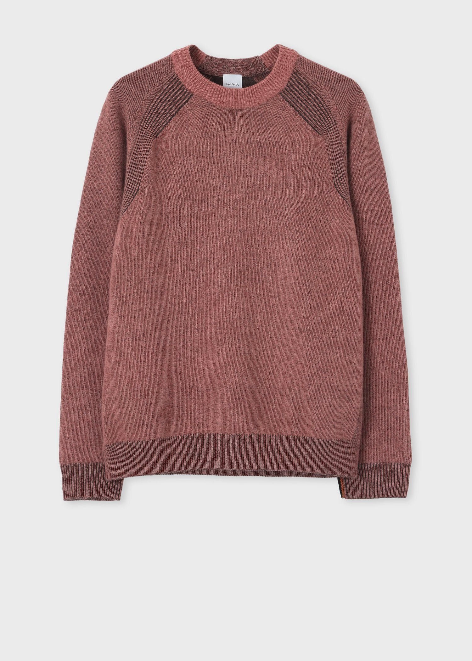 Paul Smith｜アーティストストライプポイント クルーネックニット