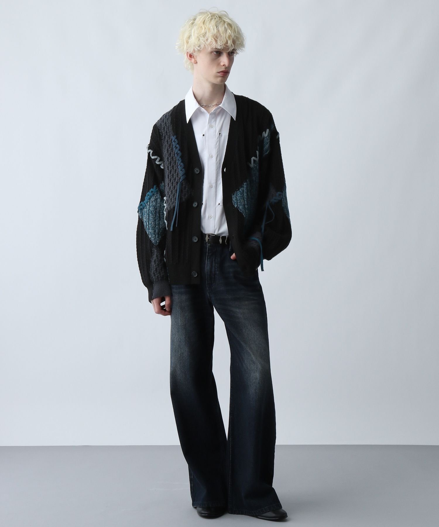 HARE｜ハイショクステッチニットカーディガン | Rakuten Fashion(楽天