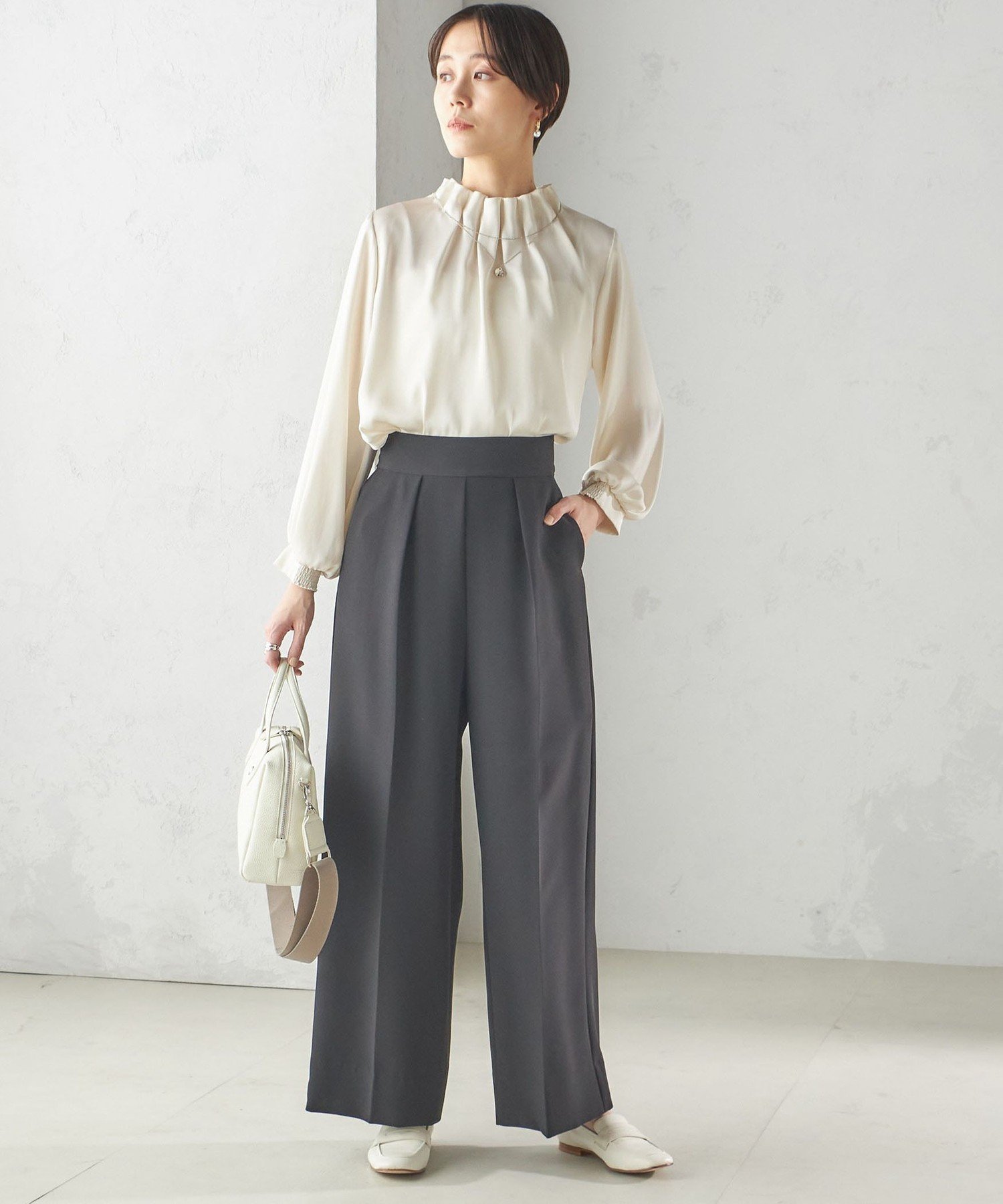 arts&science ギャザーブラウス Button front gather blouse – ARTS&SCIENCE ONLINE SELLER